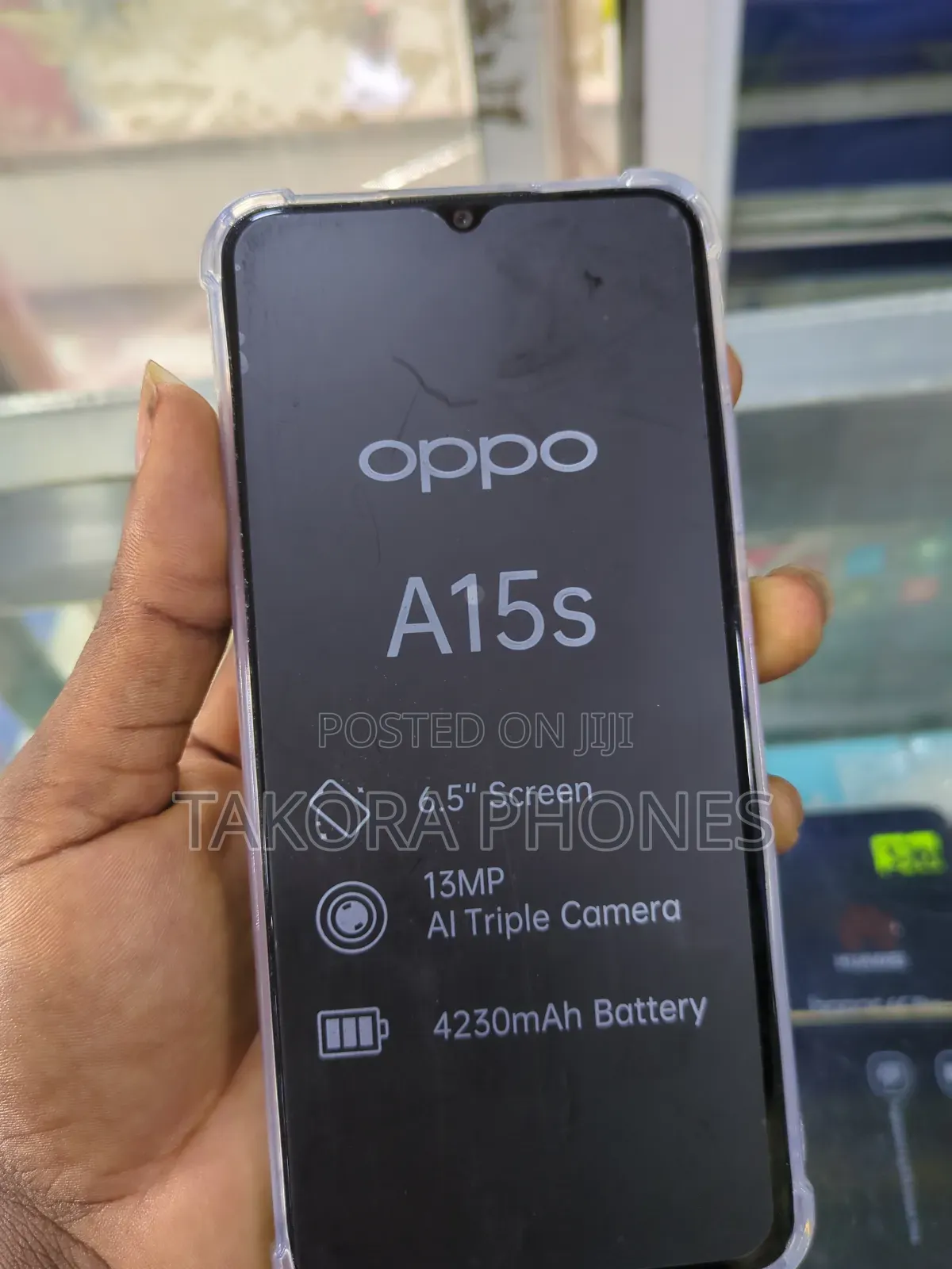 Oppo A15s 256 GB Black