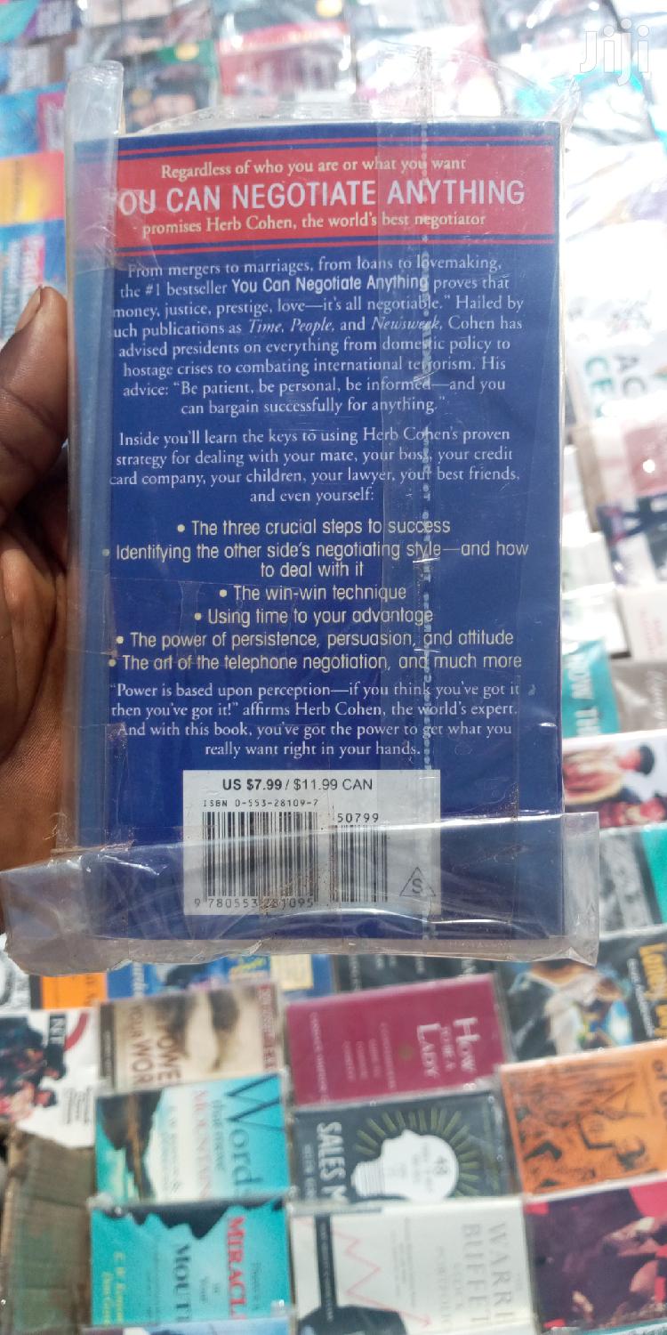 You Can Negotiate Anything Book