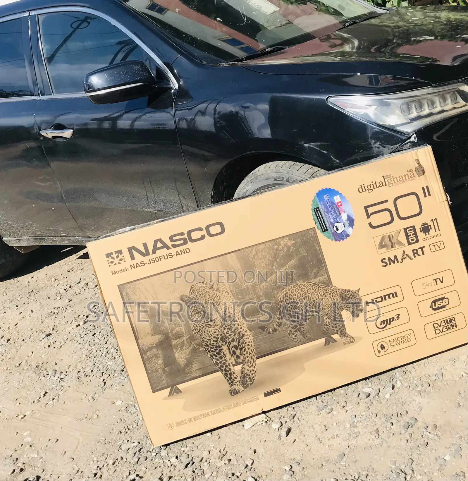 Sealed Super Led 50 Inch Smart Nasco Android Tv 