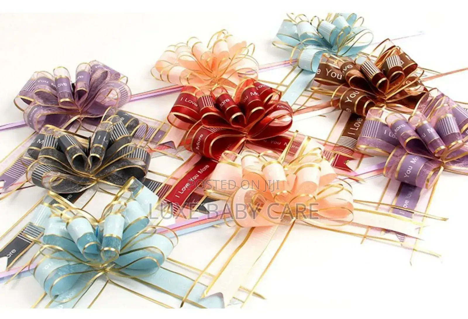 10 PCS Decorative Ribbon Pull Bow Ribbon for Gift Wrapping,