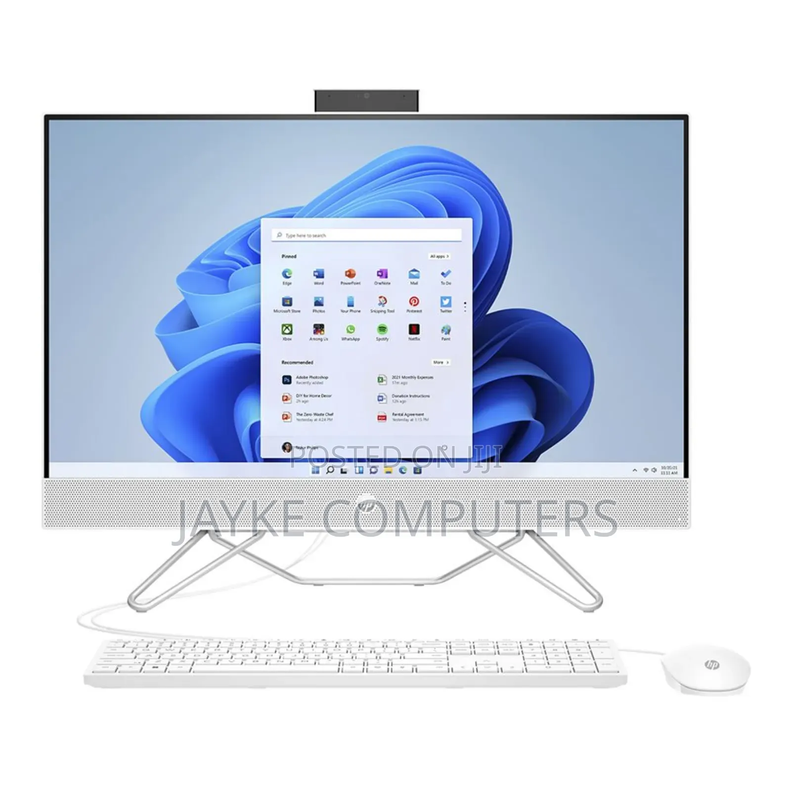 New Desktop Computer HP 290 G9 All-in-One 8GB Intel Core I5 SSD 512GB
