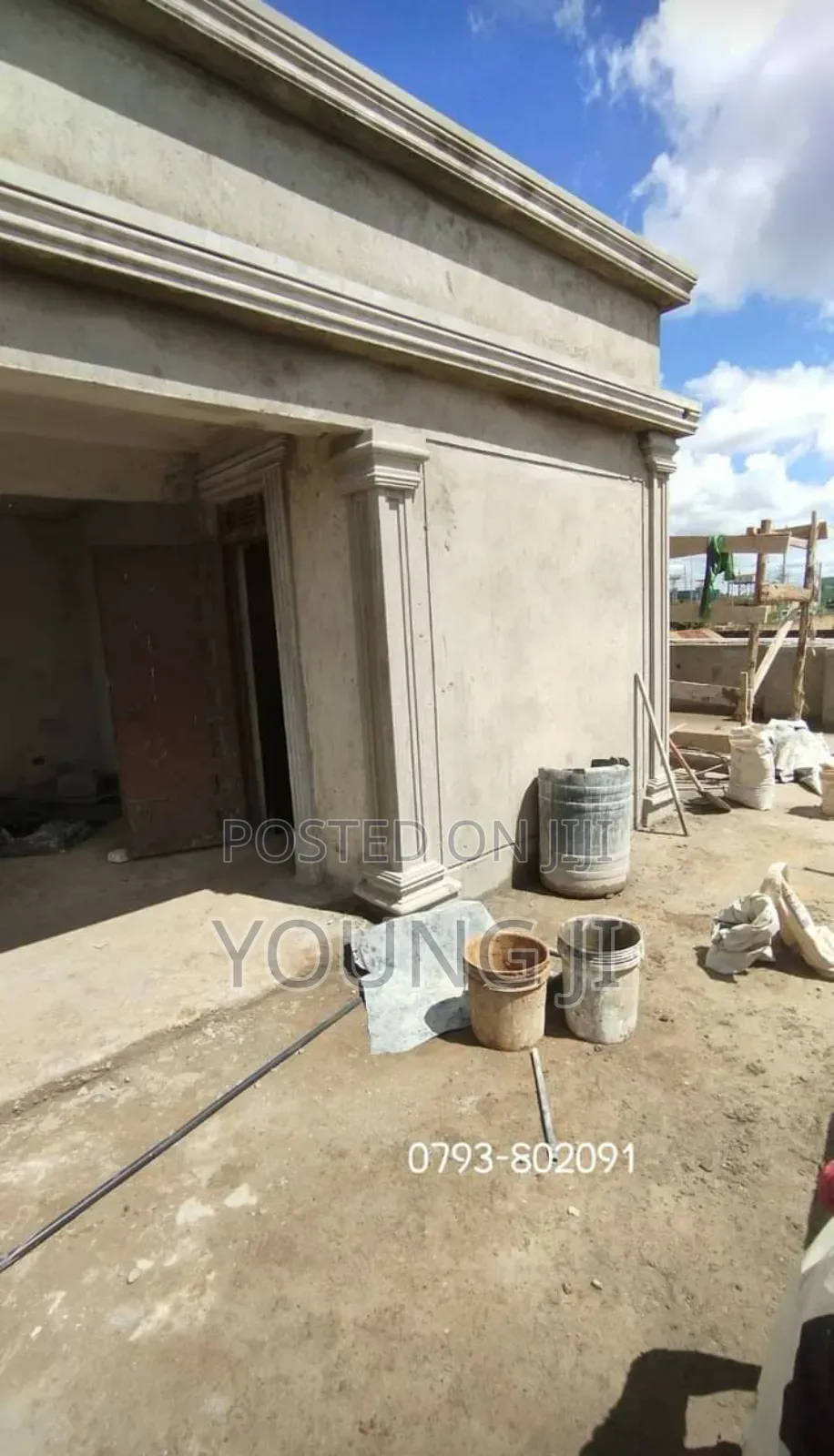 Pillar and Window and Coping Design