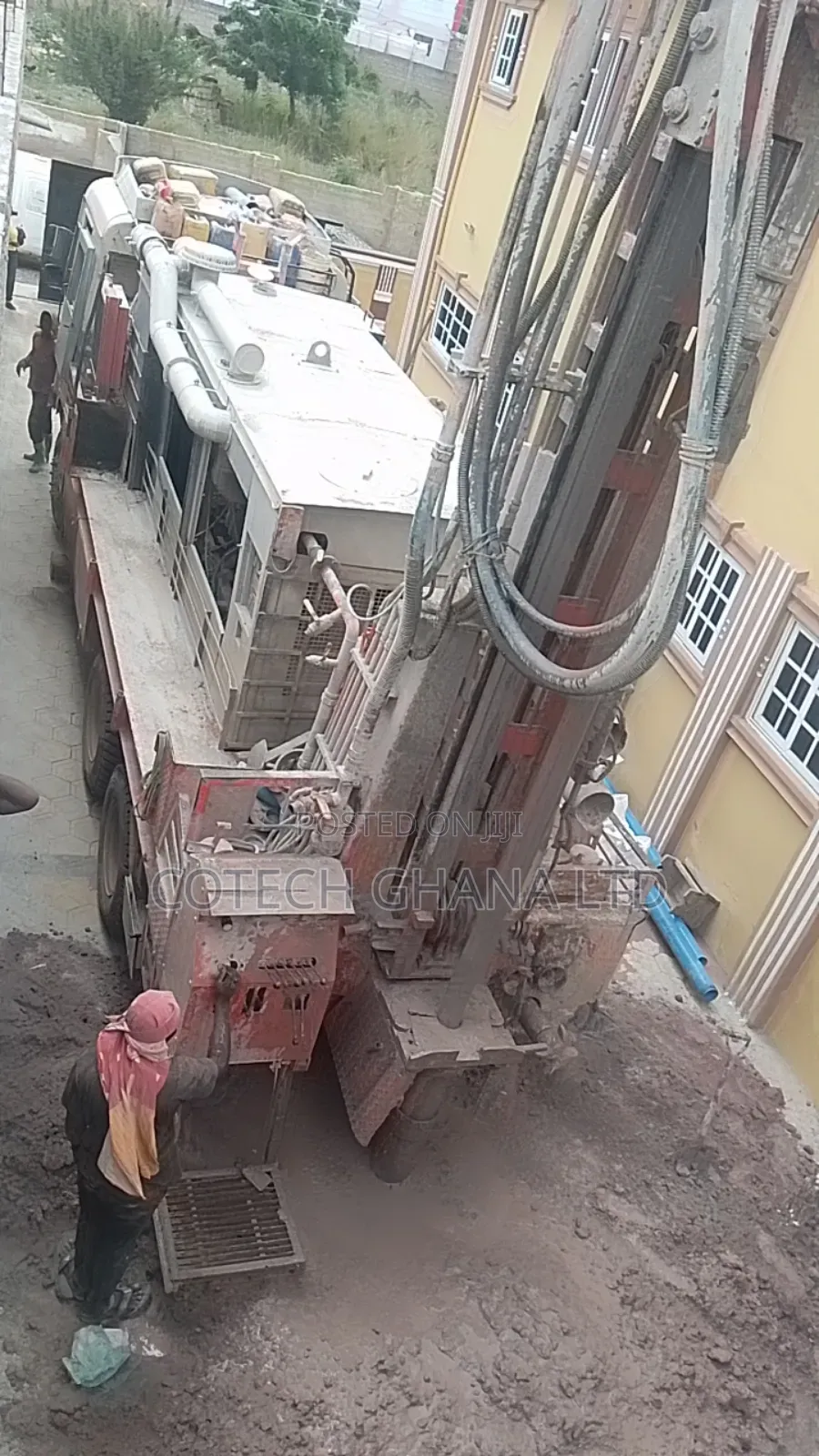 Borehole Drilling With Oda, Kade, Akwatia