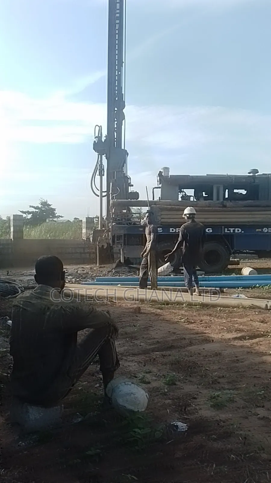 Borehole Drilling With Oda, Kade, Akwatia