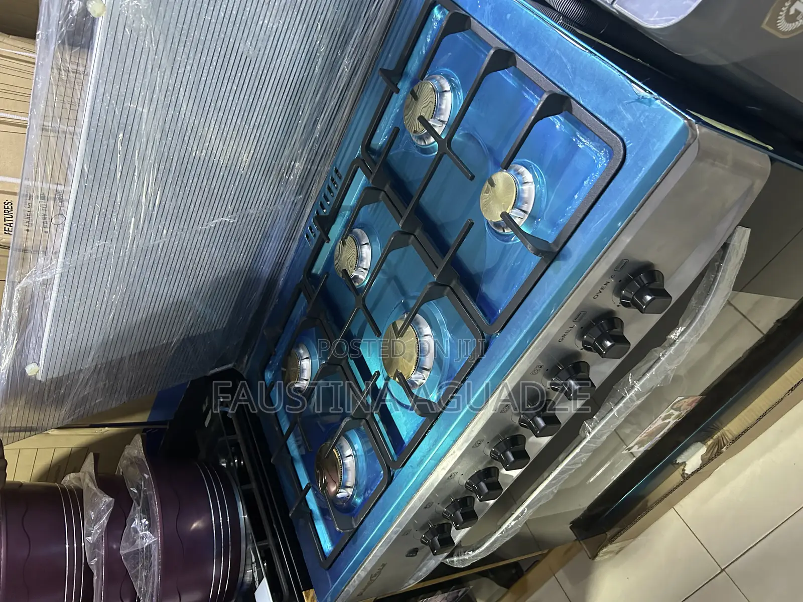 Sunny Walk 90 X60 6 Burner Gas Cooker