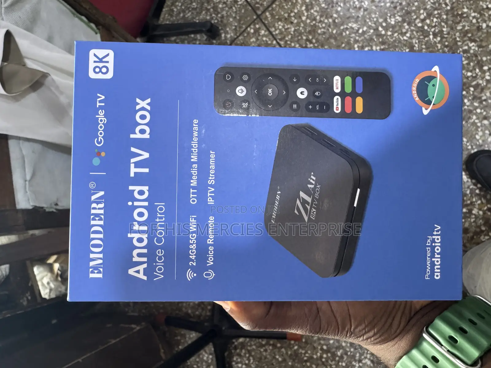 Google Voice Control Android Box
