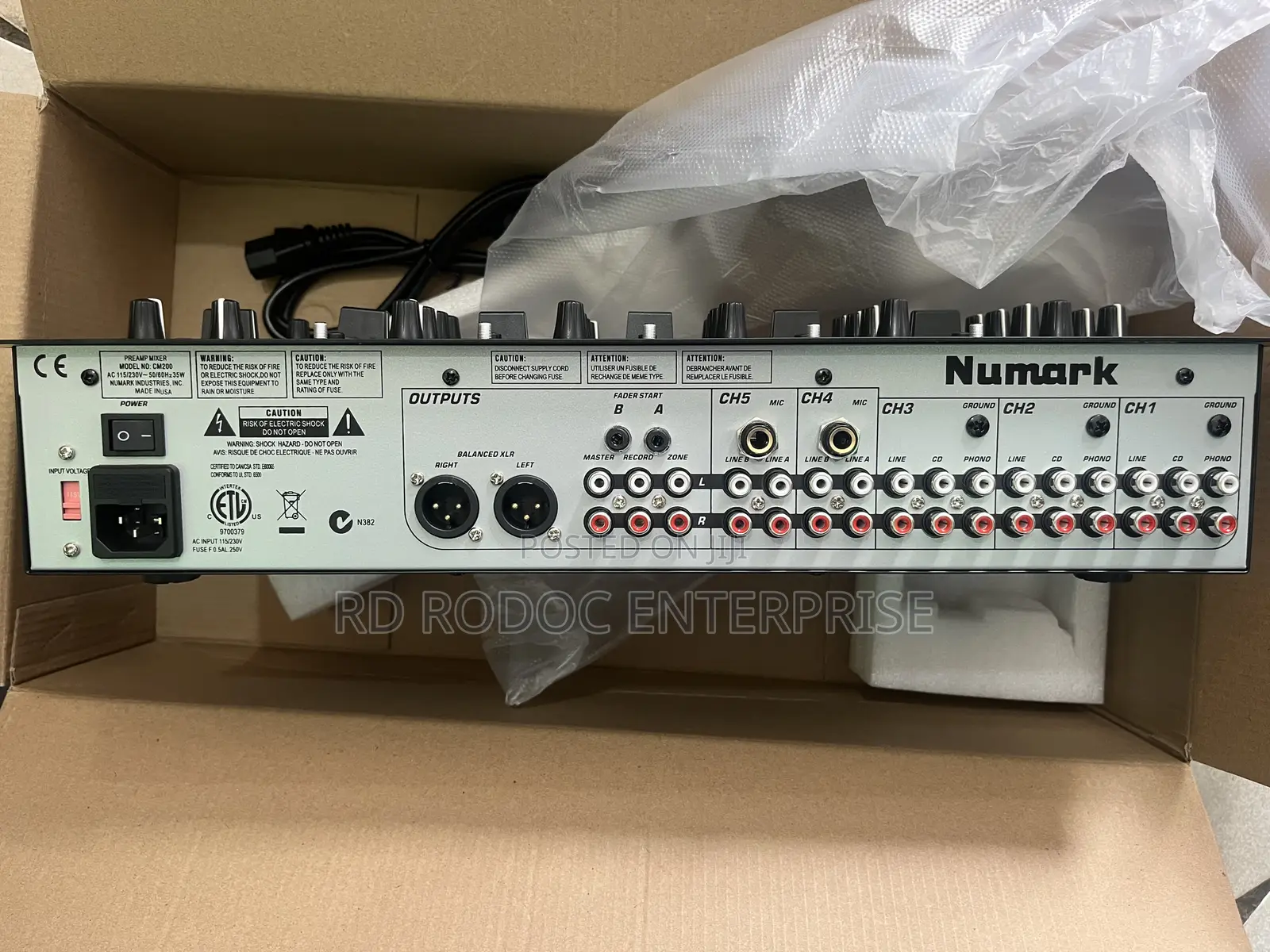 Dj Mixer Numark Cm200