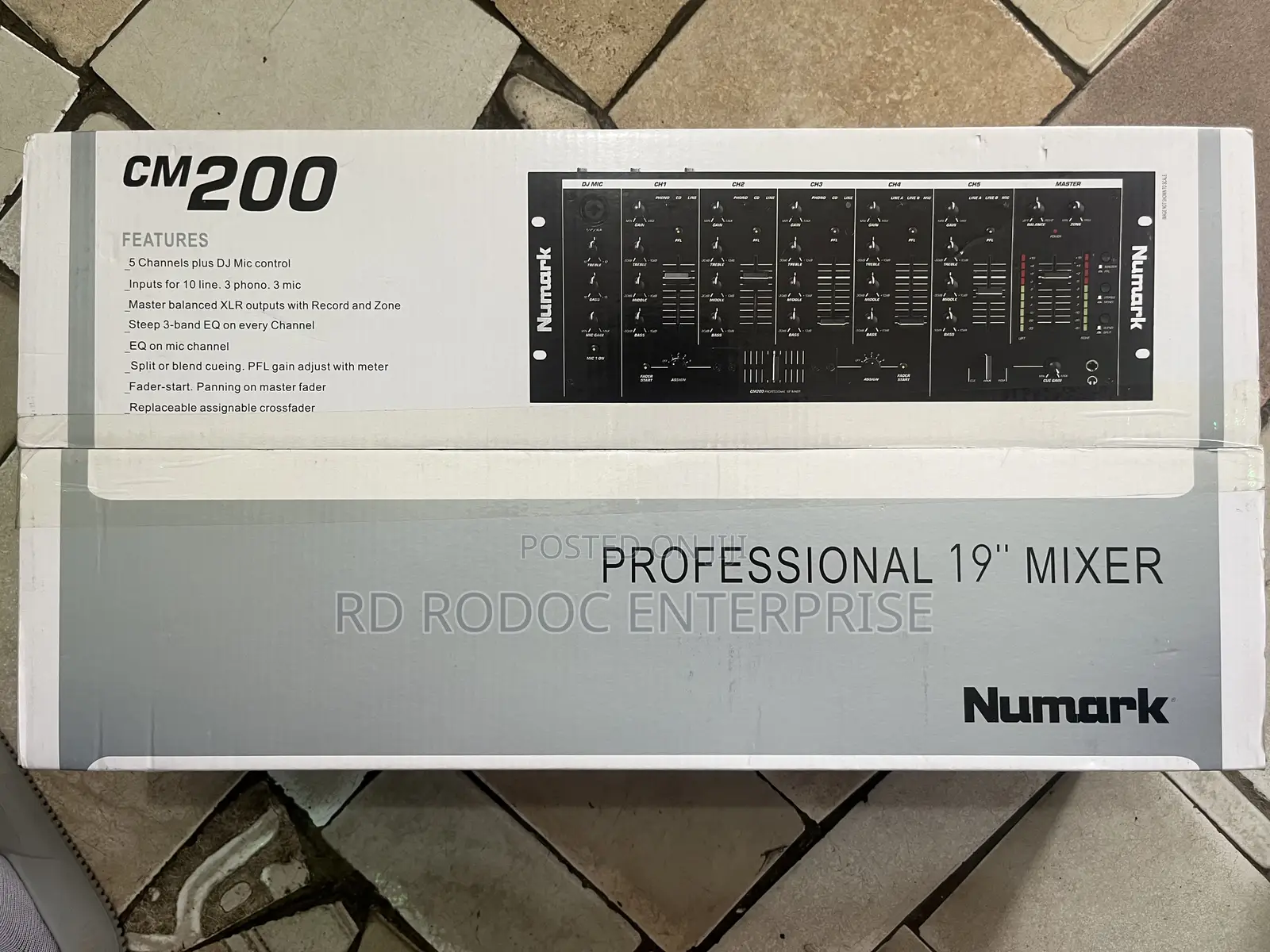 Dj Mixer Numark Cm200