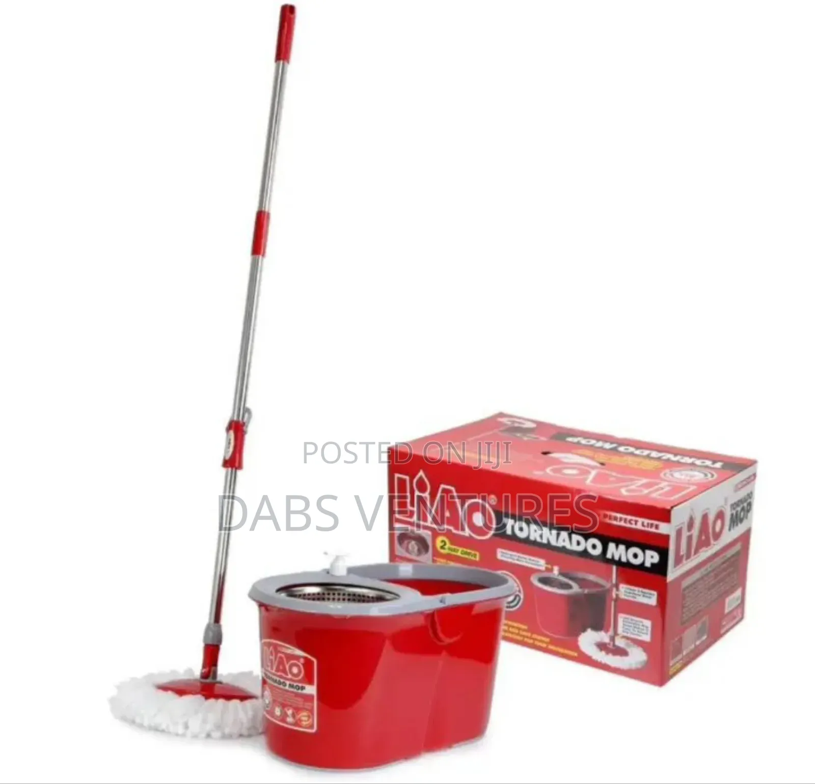 Automatic Spin Mob With Bucket With Wheels