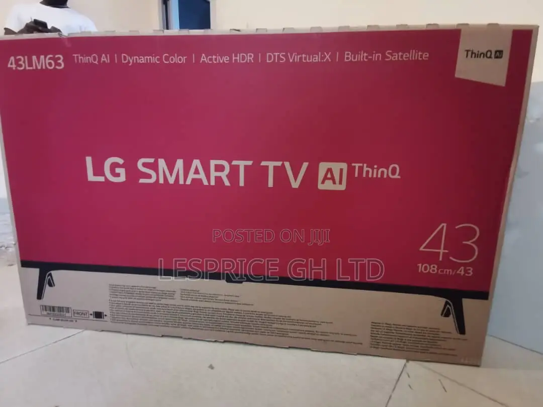 Luxury!! LG 43” Android Smart Tv