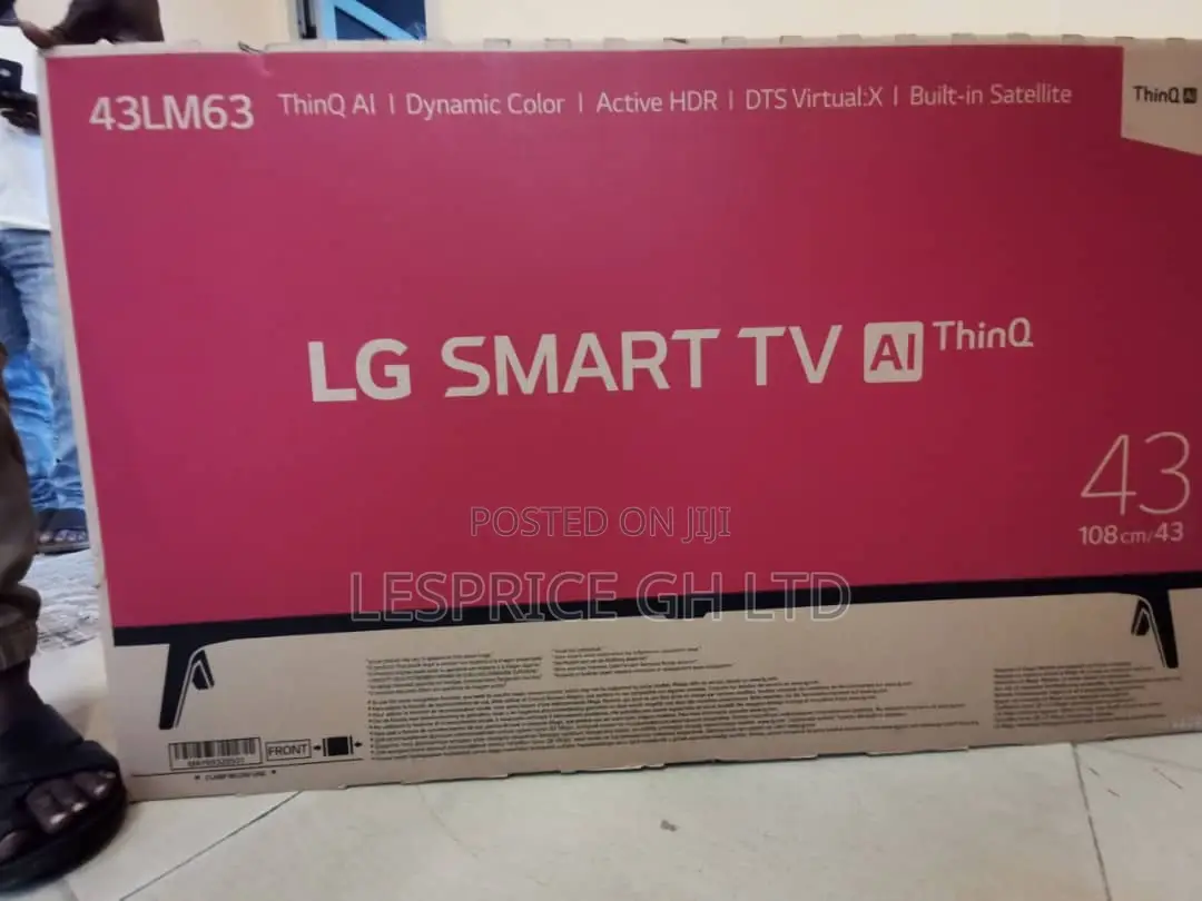 Luxury!! LG 43” Android Smart Tv