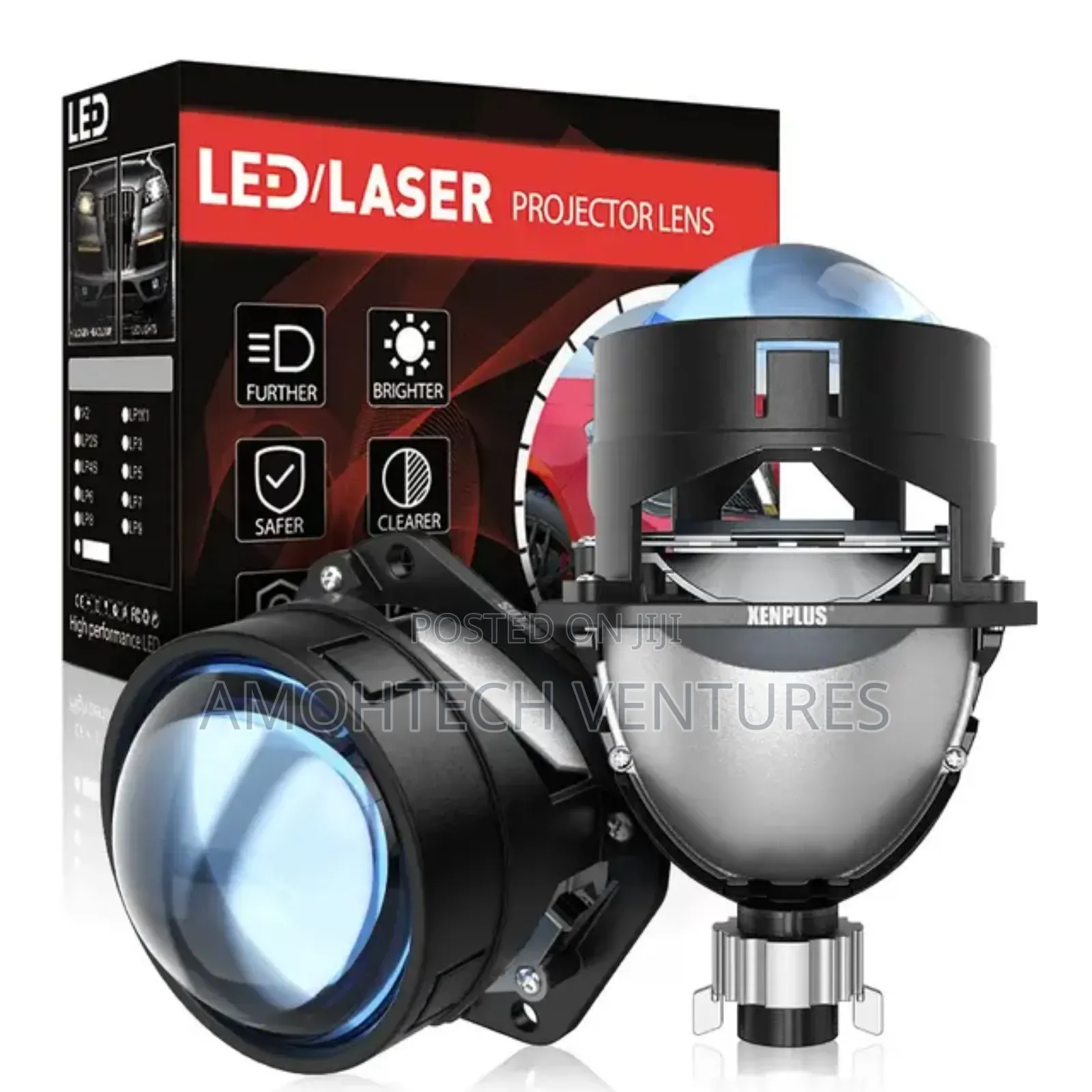 Led Headlight High And Low Beam Spot Light