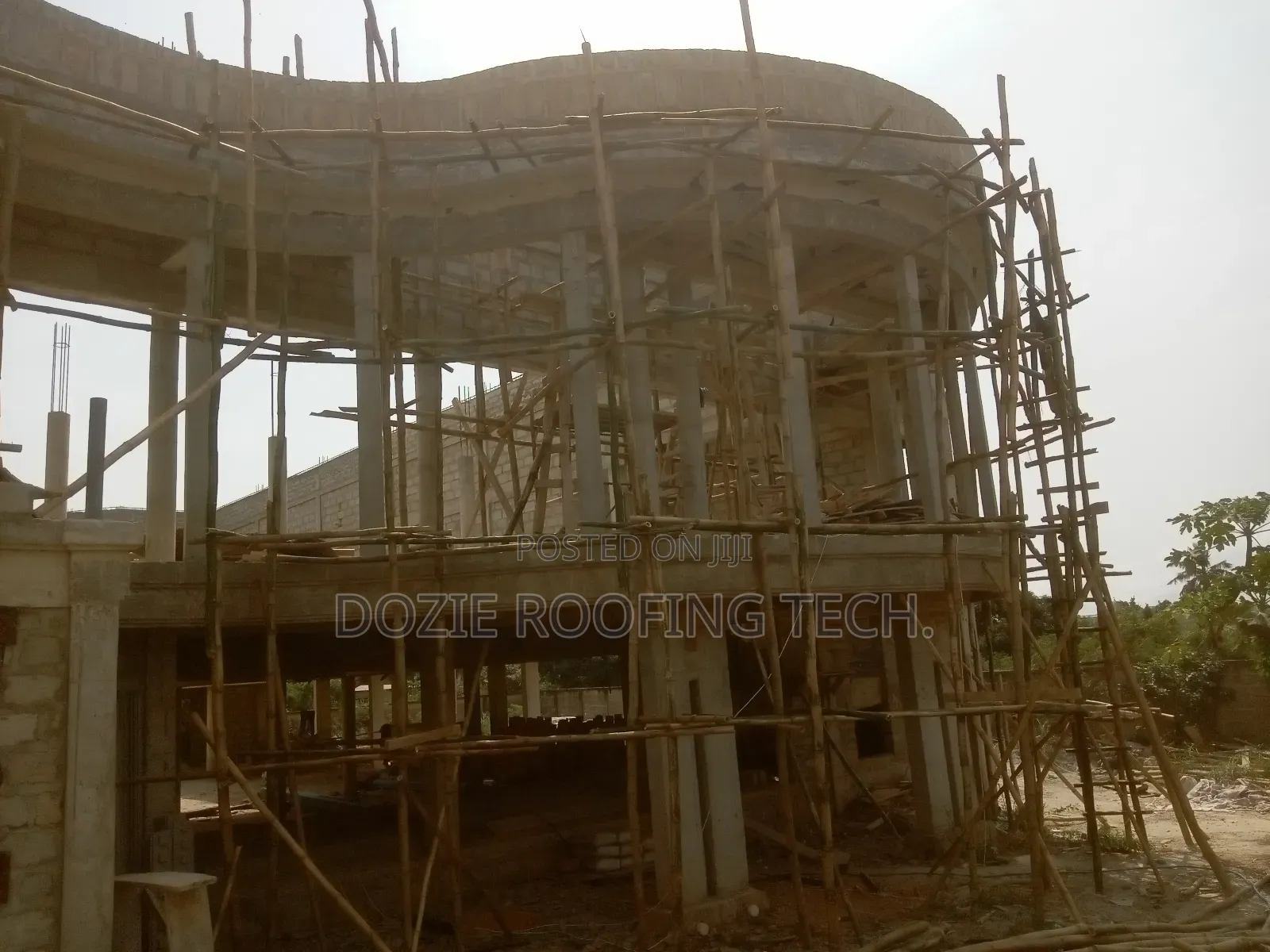 Bamboo Scaffolding Work
