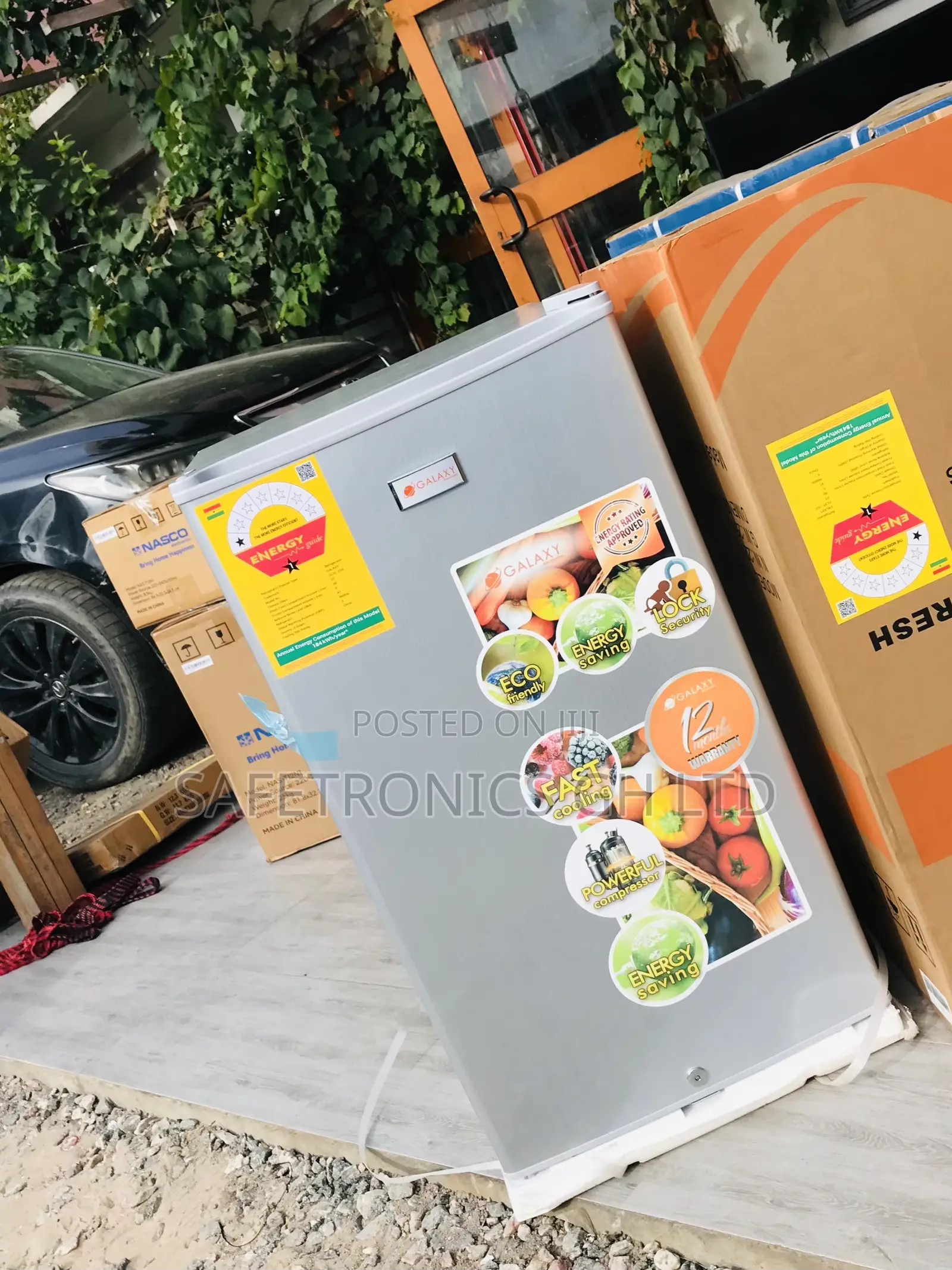 Best Sealed Galaxy Mini 90L Topfreezer 1 Door Fridge