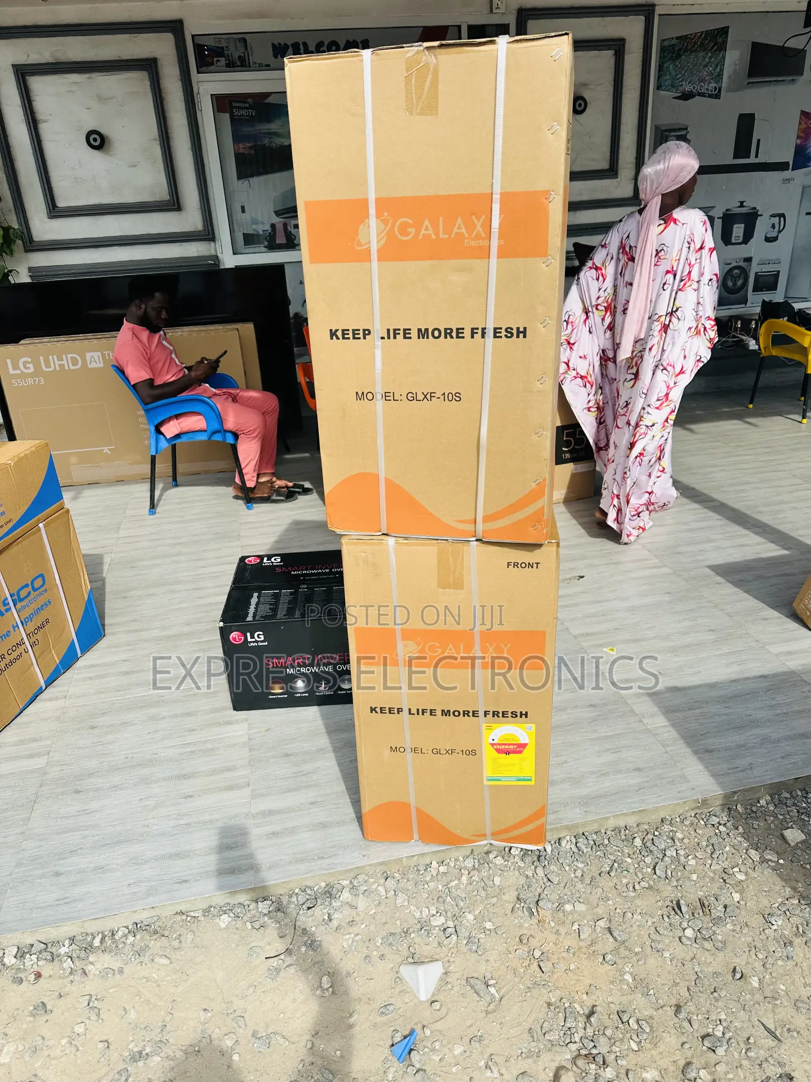 Galaxy Single Door Fridge Table Top