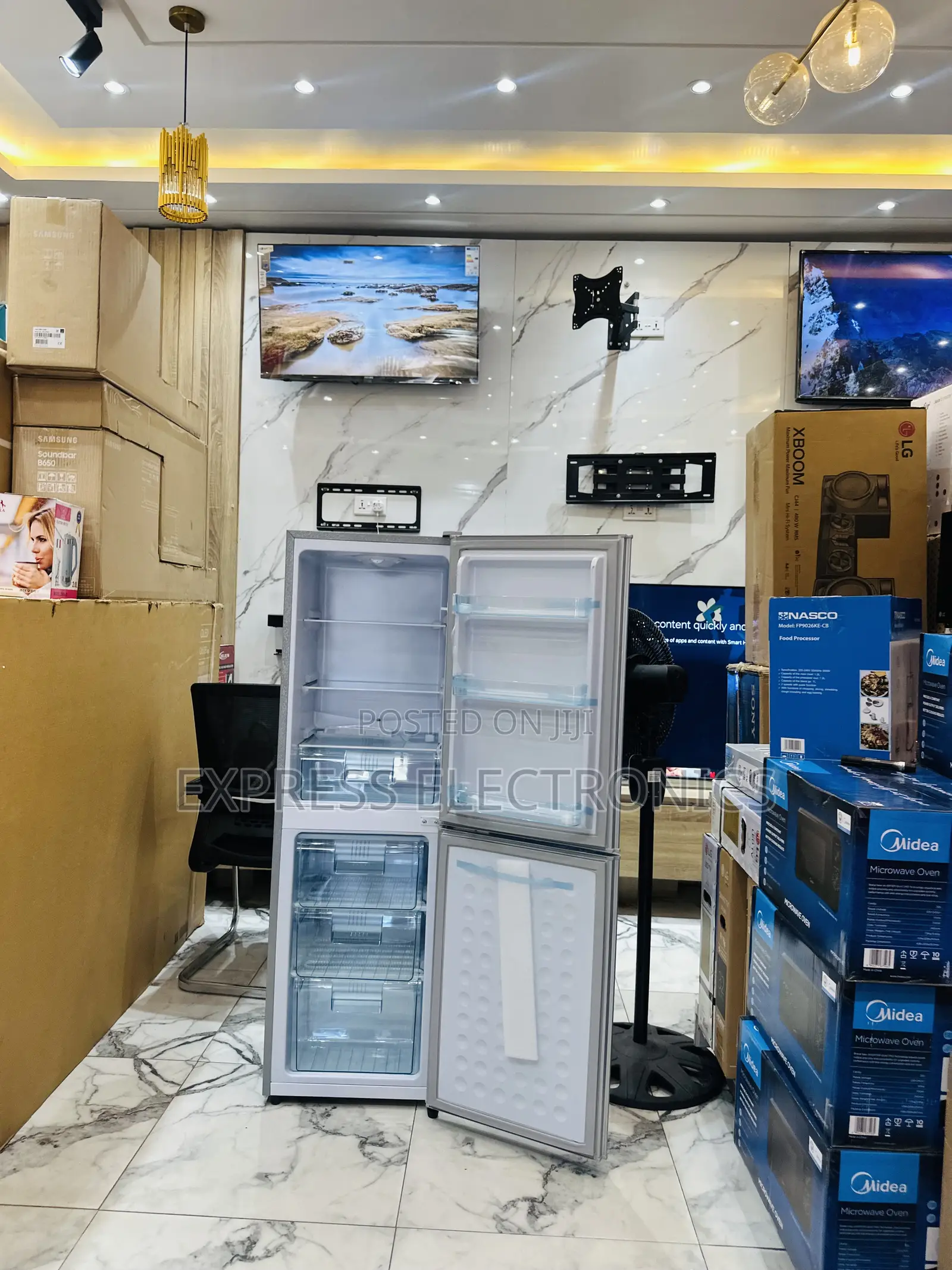Nasco Refrigerator Double Door Nasd-20fl