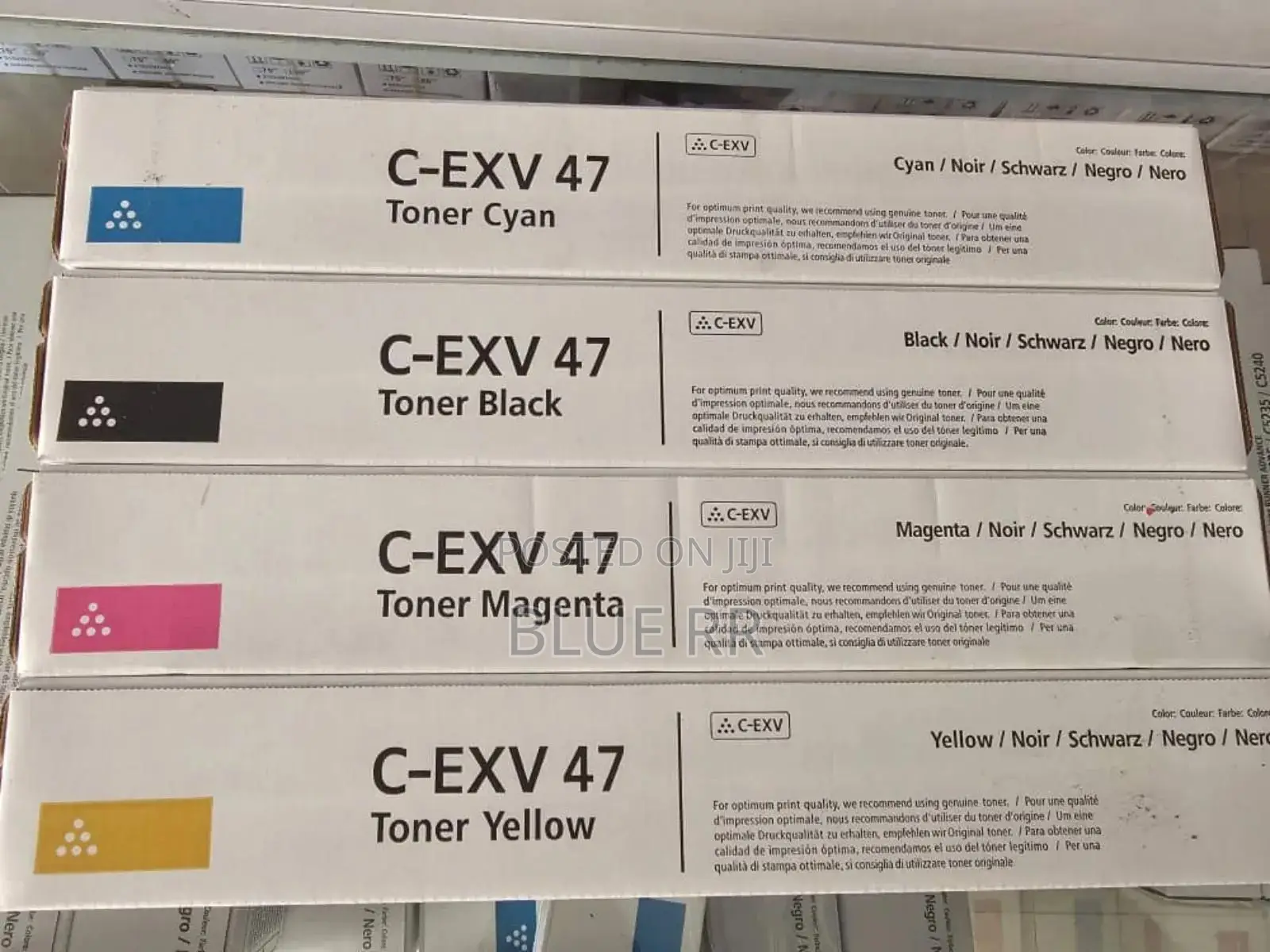 C-Exv47, Toner Black, Yellow,Cyan, Magenta