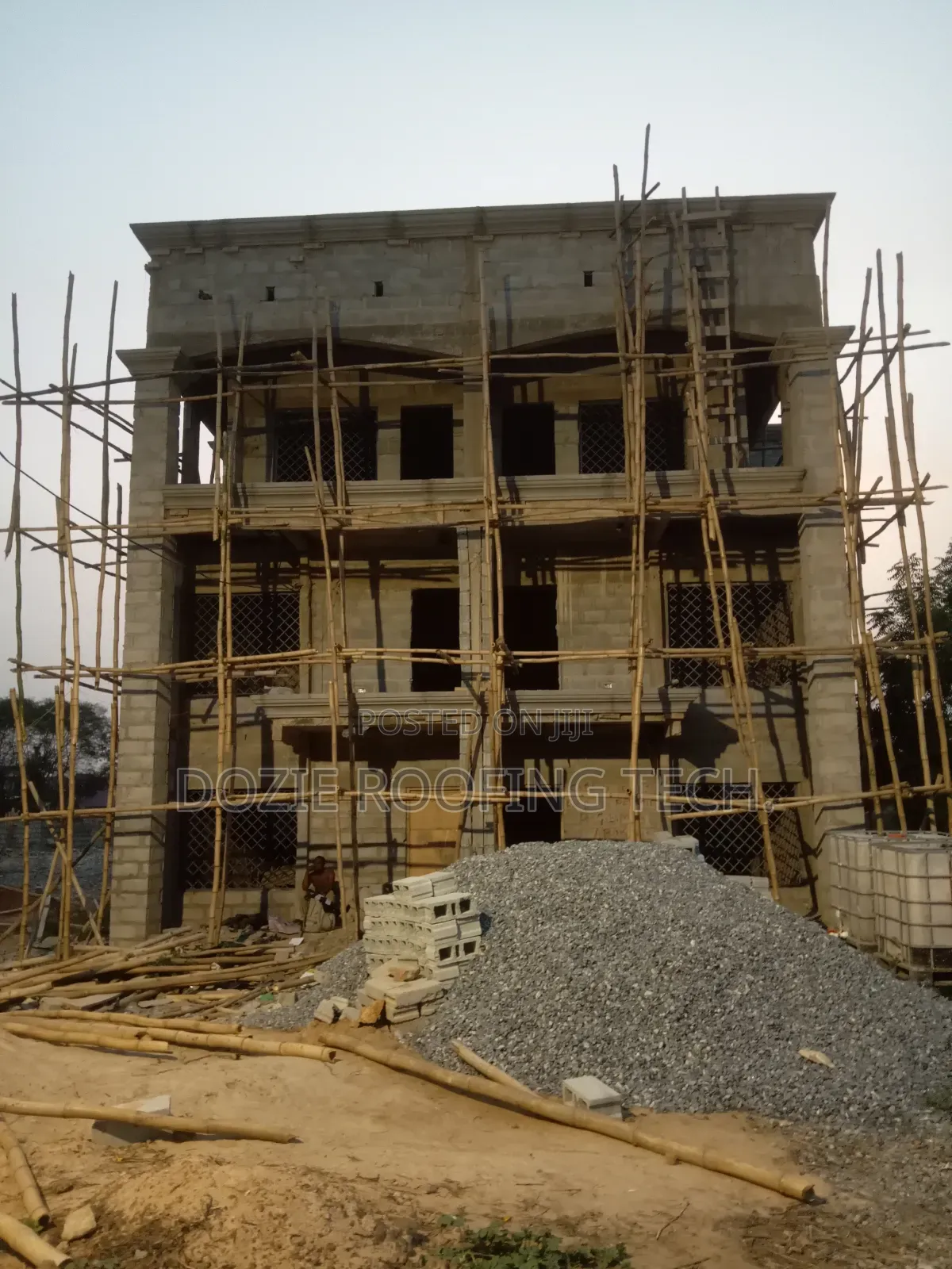 Bamboo Scaffolding Work