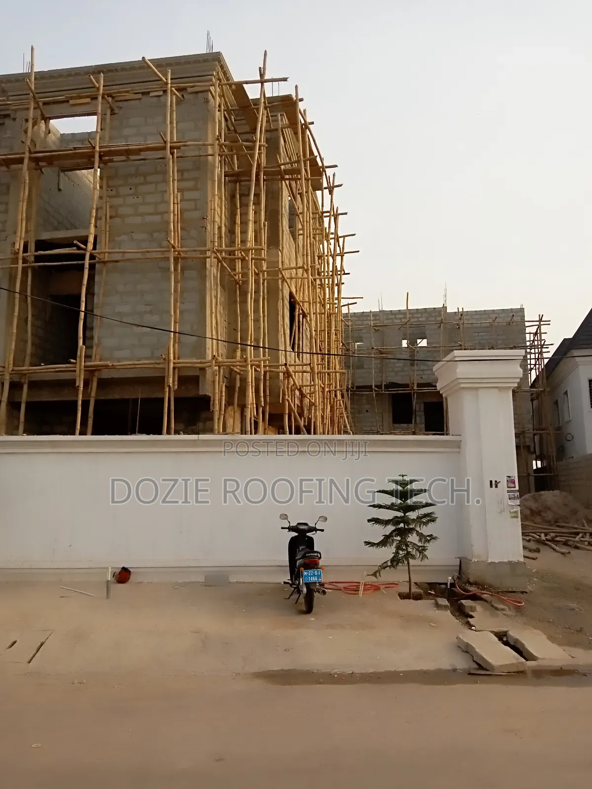 Bamboo Scaffolding Work