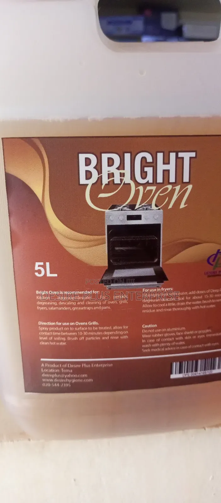 Oven Cleaner Degreaser