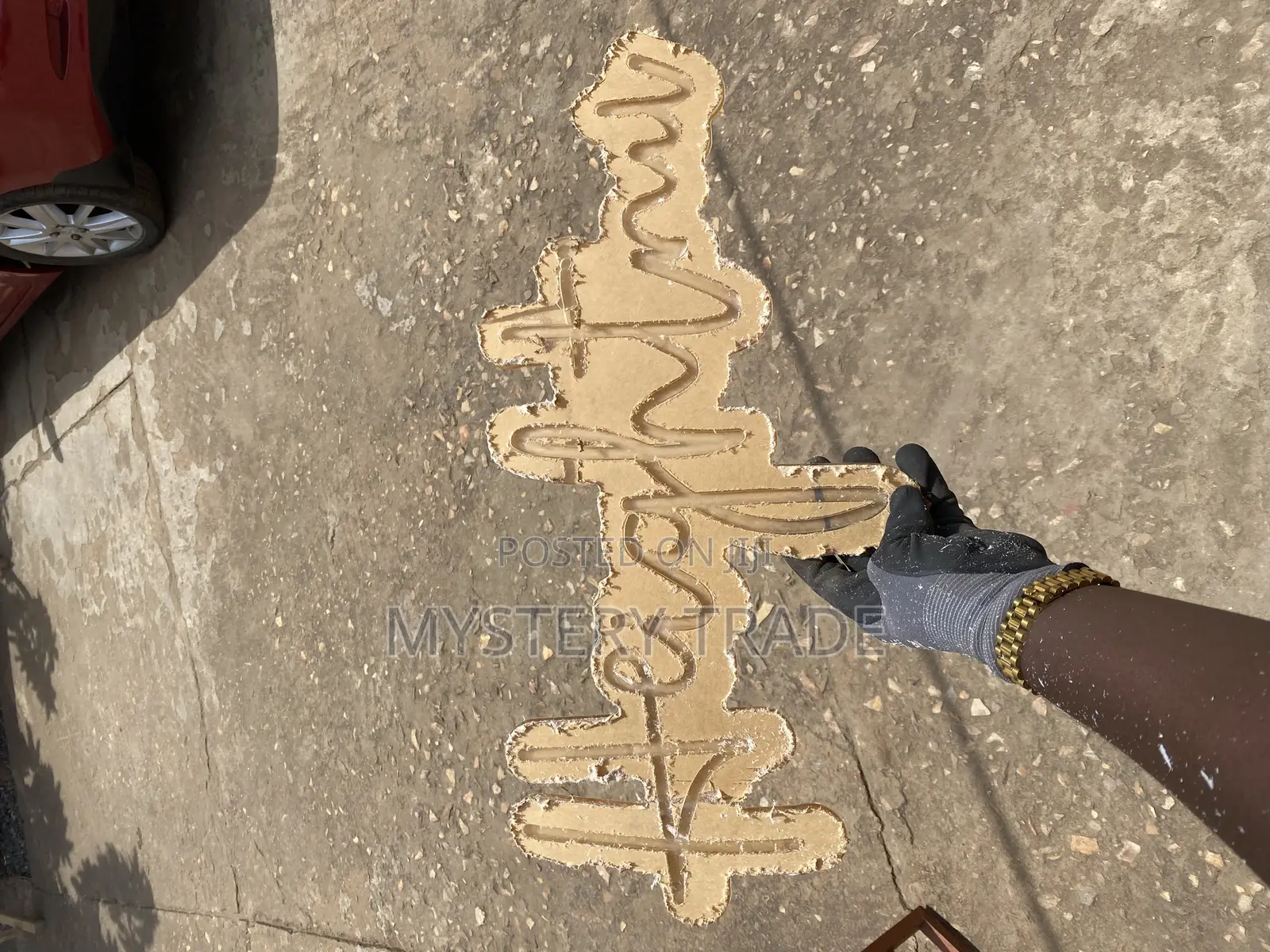 CNC Cutting and Neon Marking