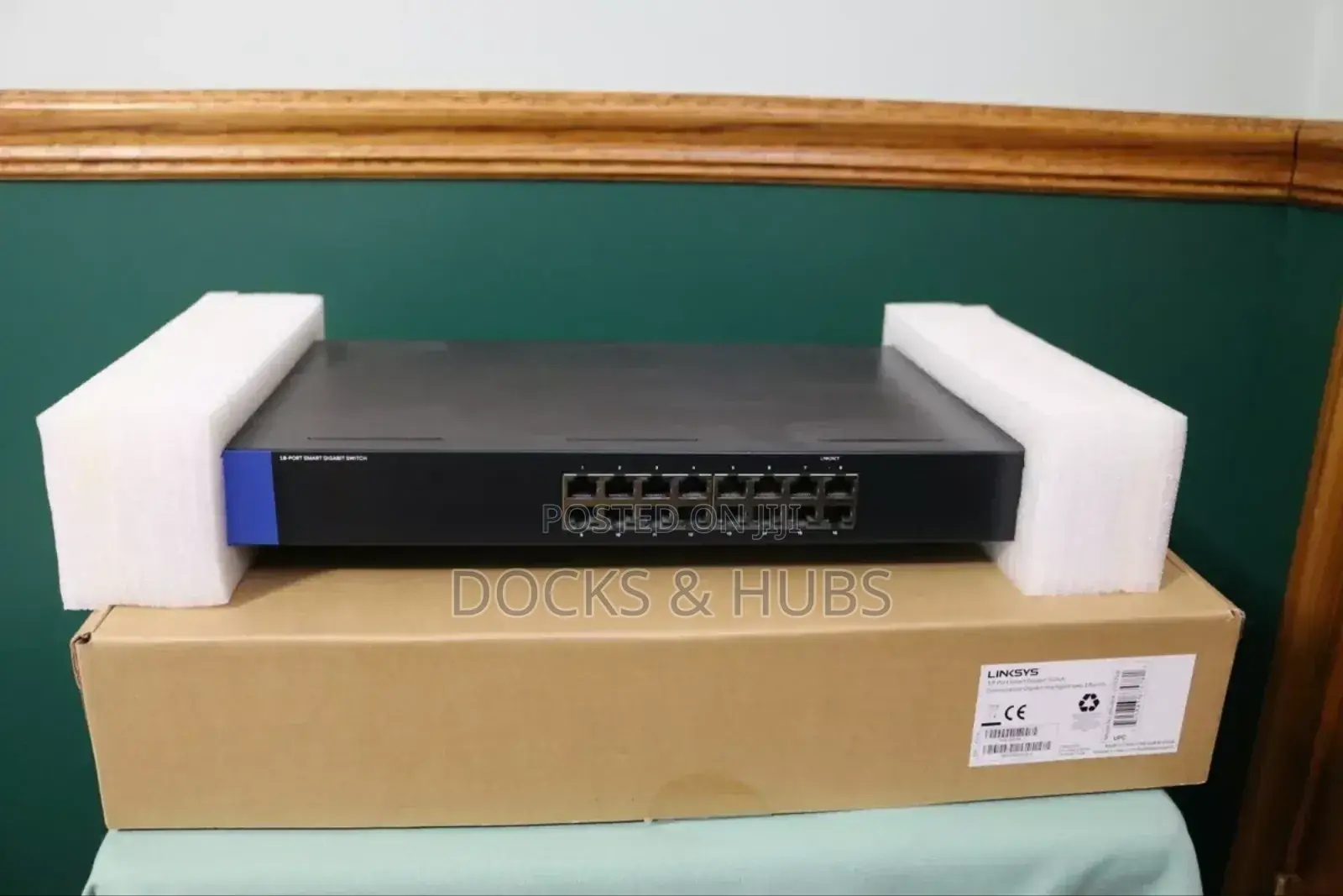 Linksys Lgs318p 18-Port Smart Gigabit Poe+ Switch