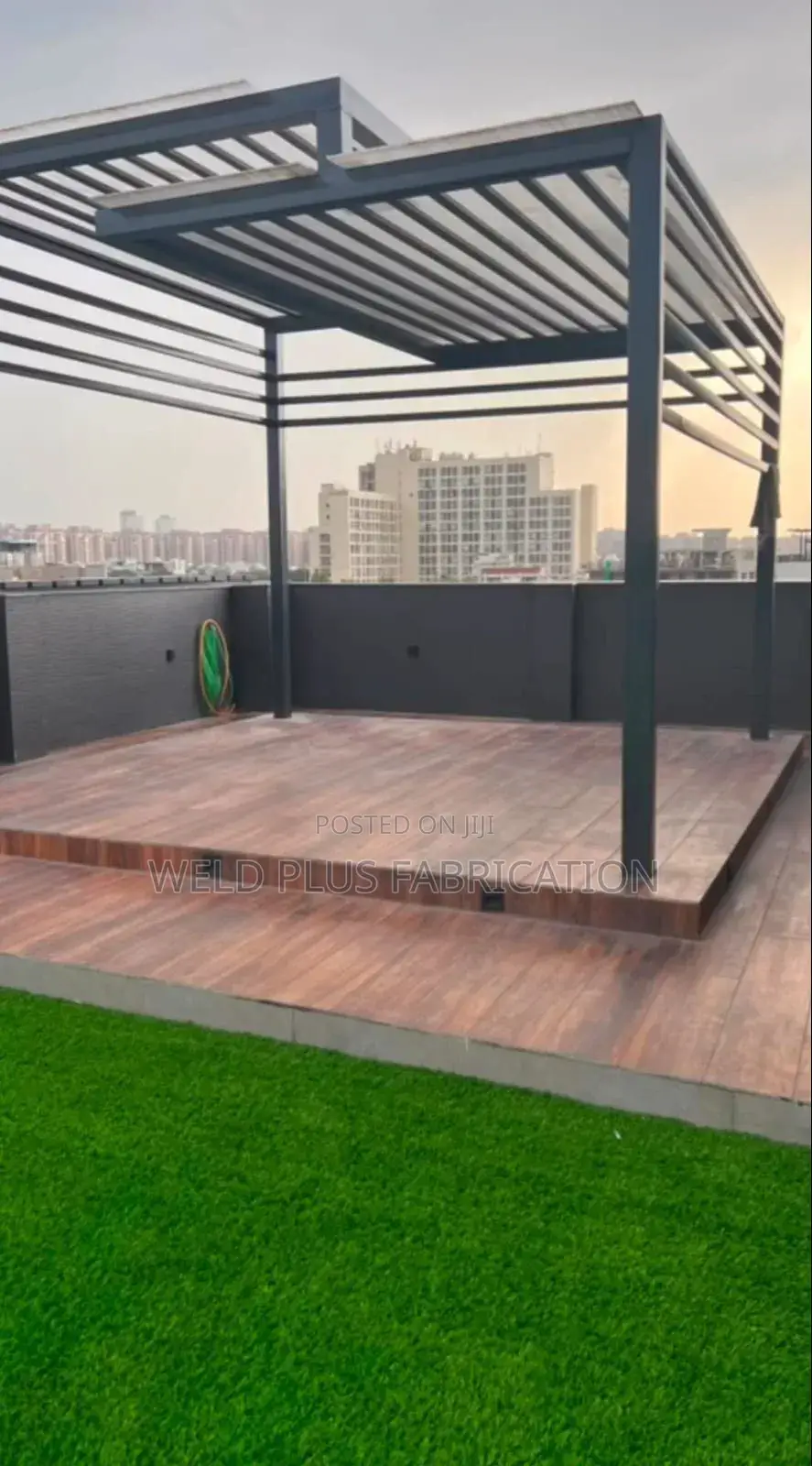 Steel Fabricated Pergola