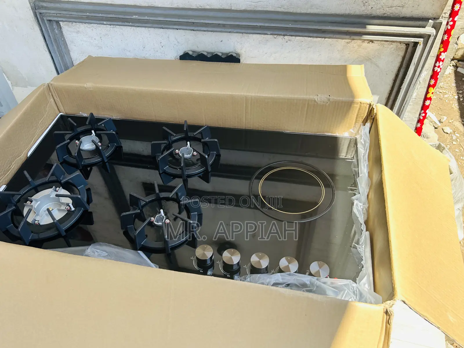 Shop Kenwood 4 Gas With 1 Electric Burner Auto Ignition.