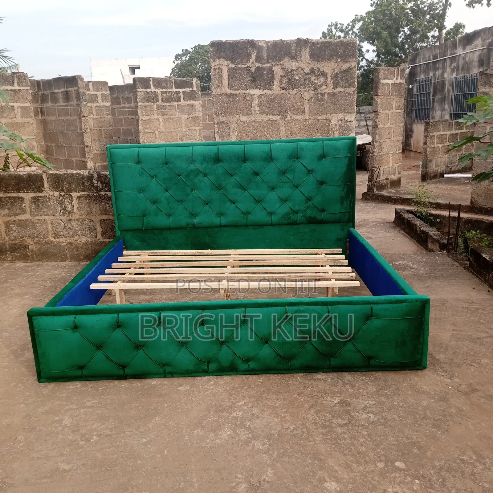 Green Qualit King Size Bed Frame Is Available
