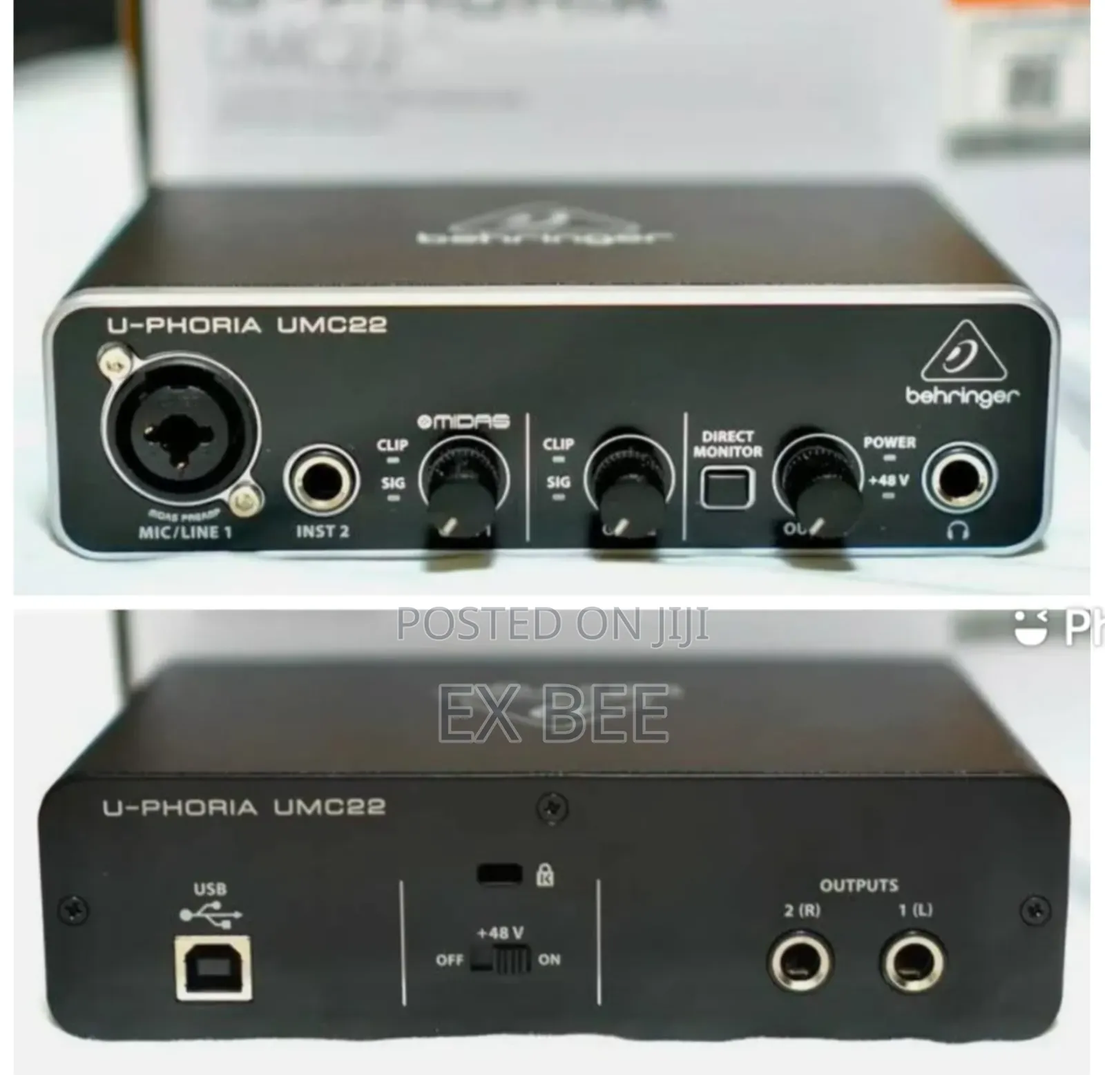 Behringer Uphoria Umc22 Audio Interface *New*