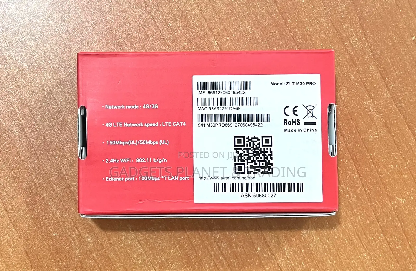 Universal Network Turbonet Sim Supportive Mifi + LAN Port