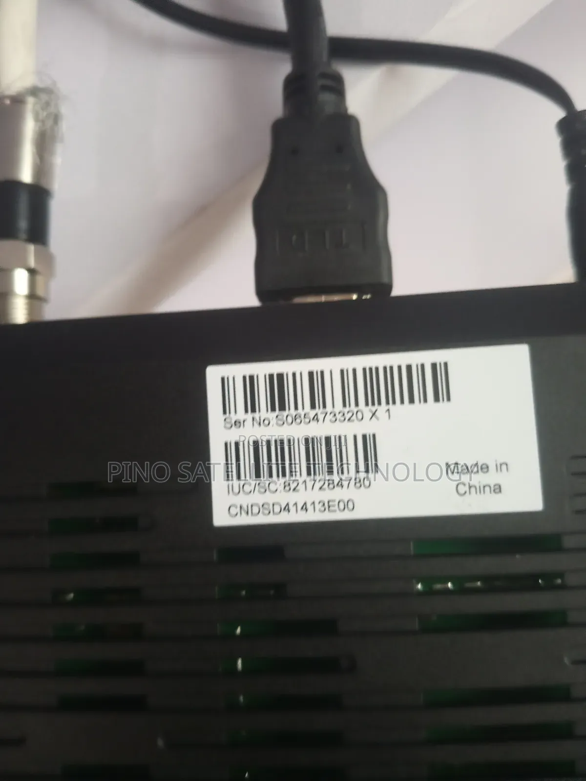 Multi Tv. Decoder and Dish. Digital Satellite Decoder