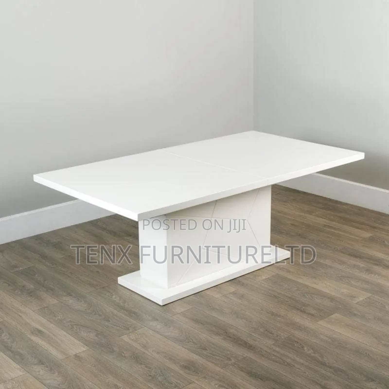 Dining Set (White Inn) 8/6 Seater