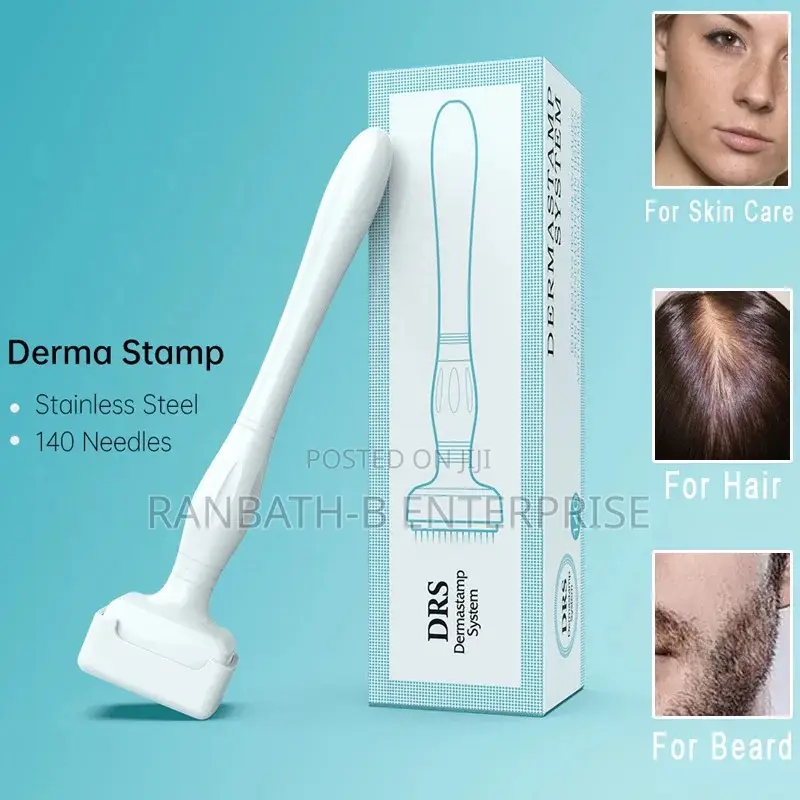 Adjustable Derma Stamp -Micro Needling for Face, Hair Skin