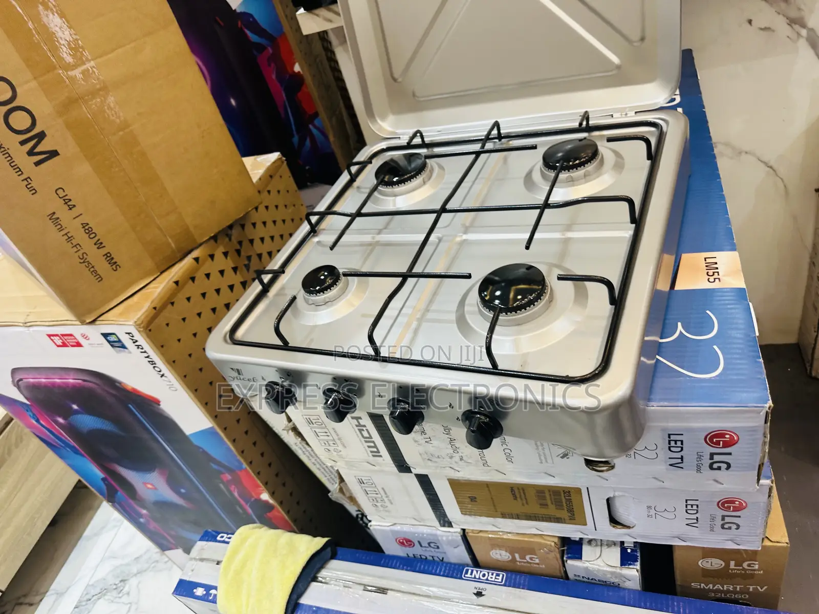 4burner Gas Cooker Table Top