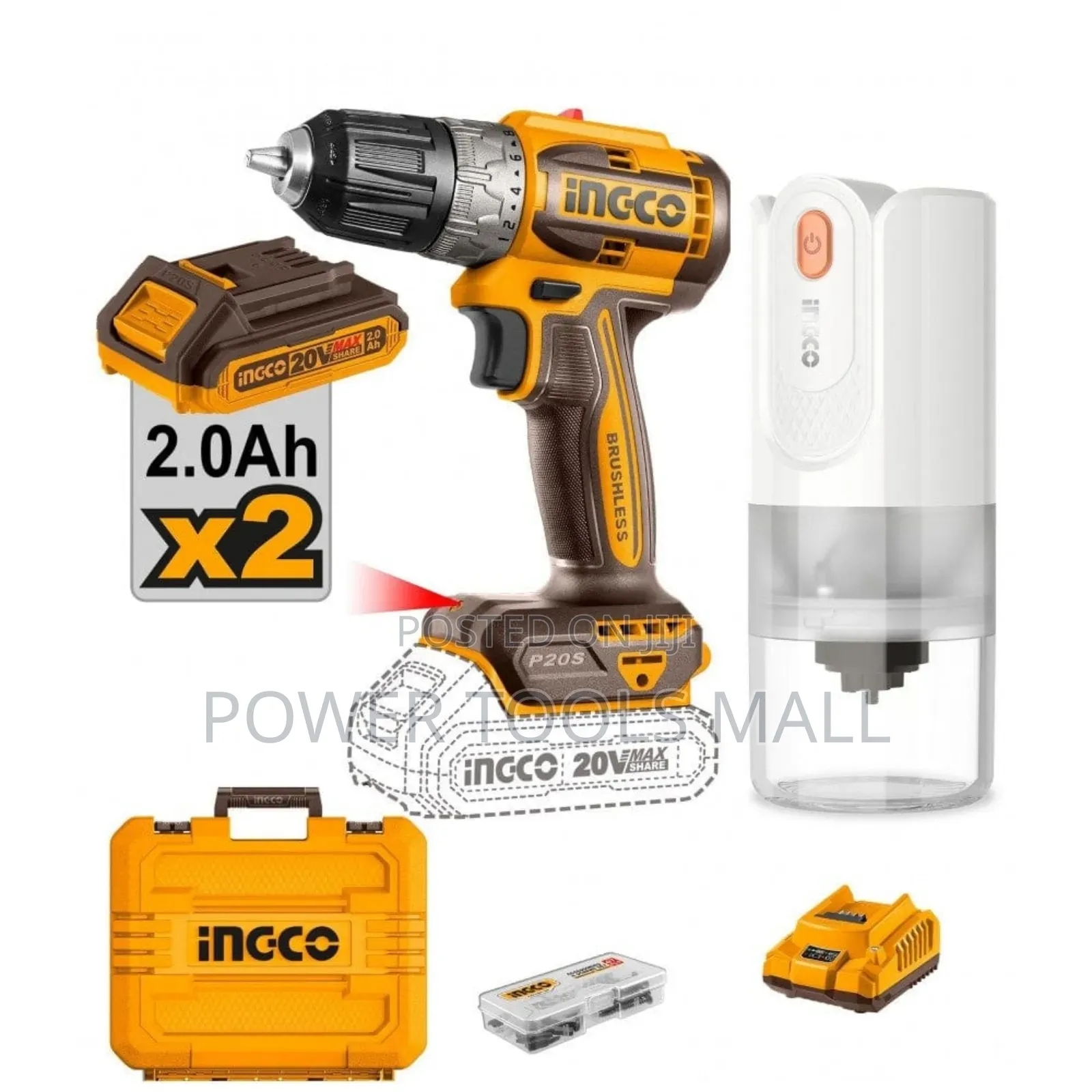 Cordless Drill With Free Coffee Grinder COSLI24315