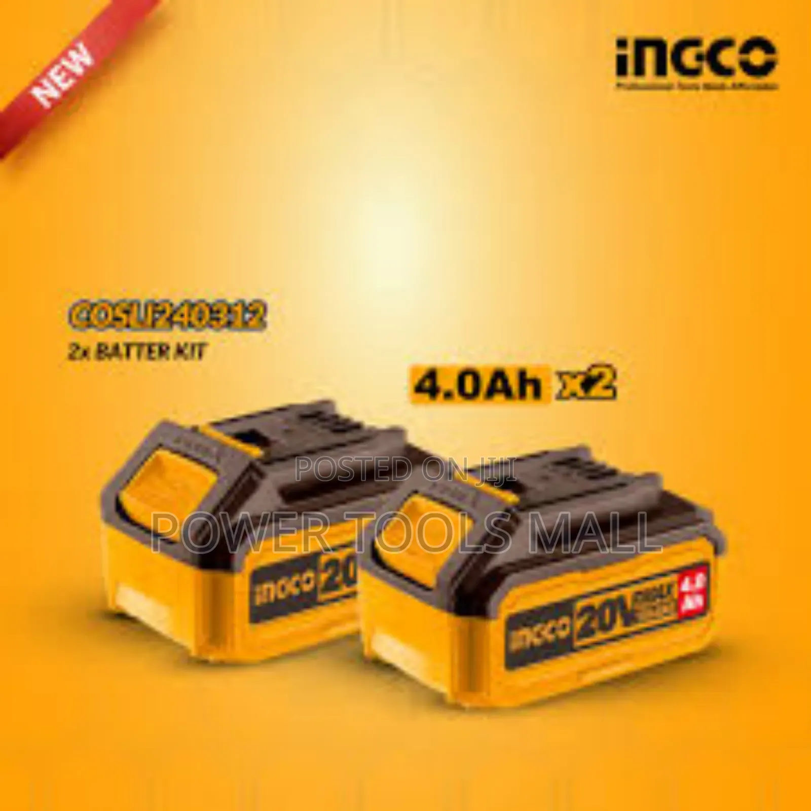 2x Battery Kit 20v 4ah COSLI240312