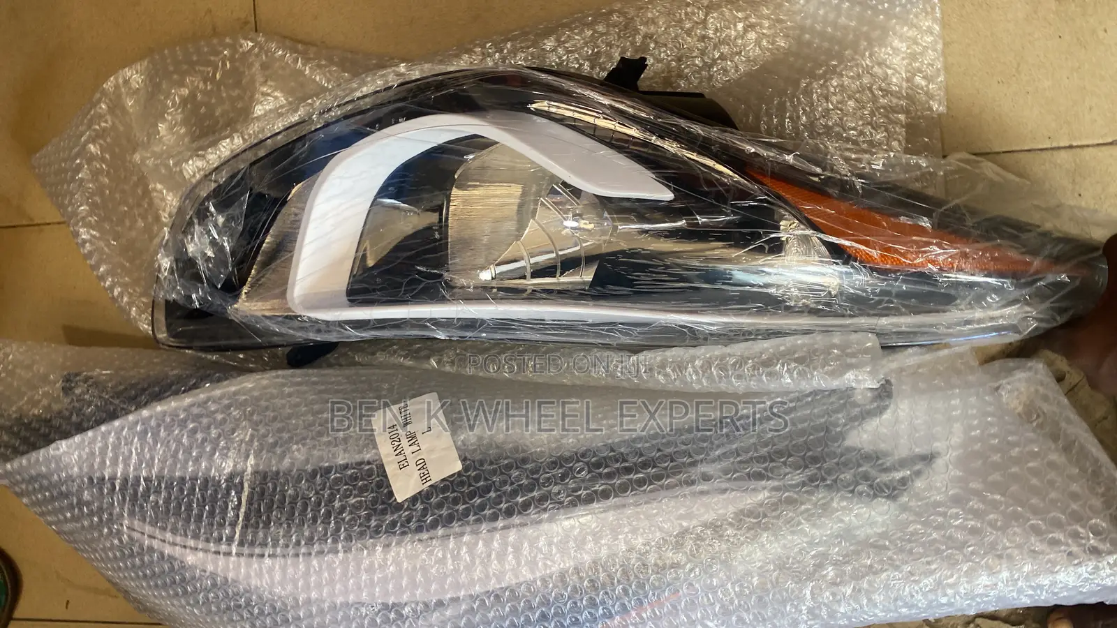 Hyundai-Elantra 2013-15 Headlight Pair