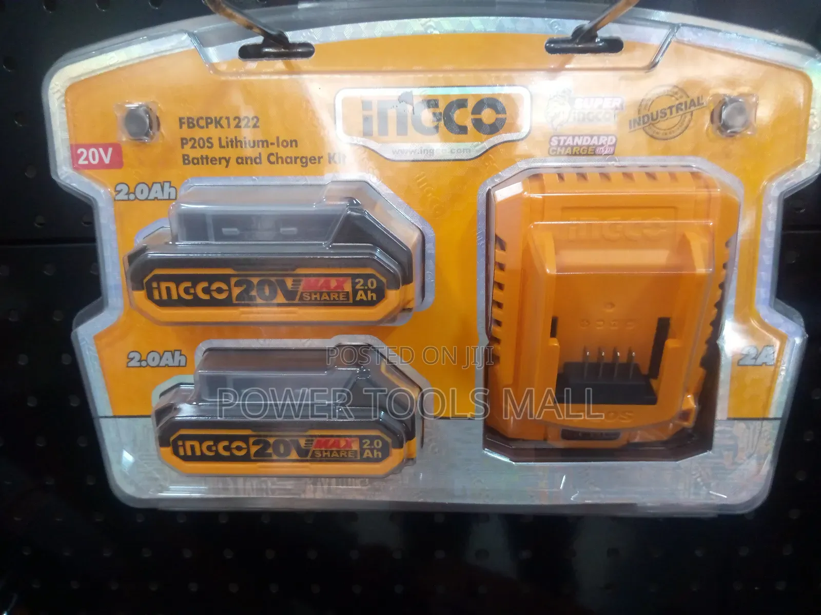 Ingco 20v Battery and Charger Kit