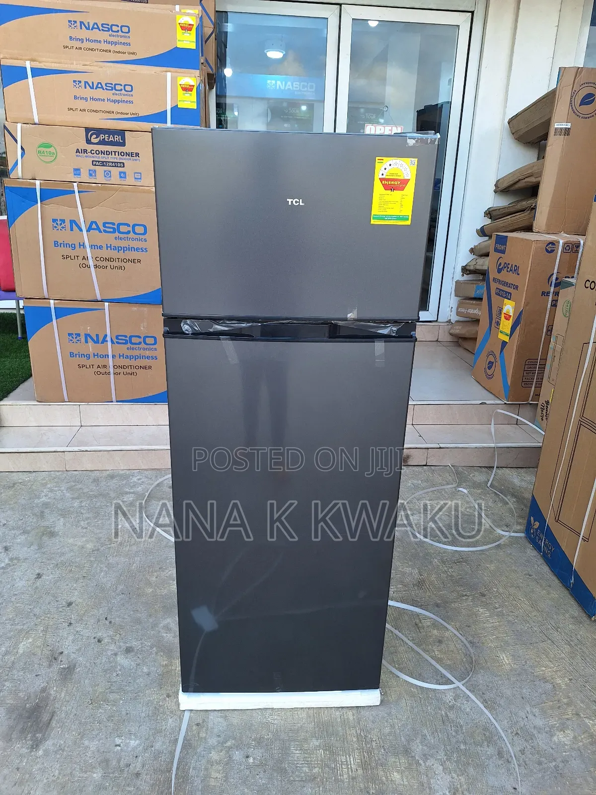 Top Freezer_tcl 208litres Double Door Fridge