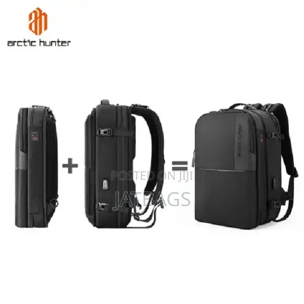 2 Bags In 1 Detachable Laptop Backpack (FREE DELIVERY)
