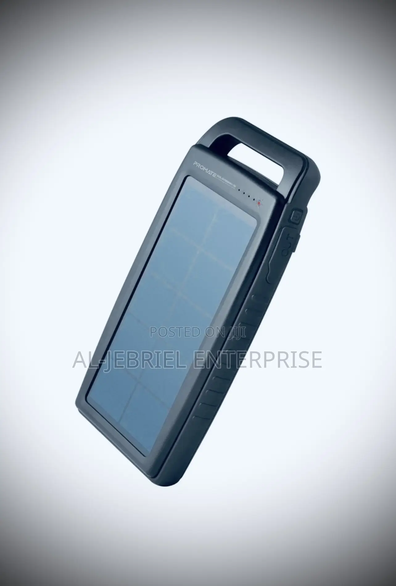 Promate Solarbank 20 Powerbank + 2.1A USB Port Led Light