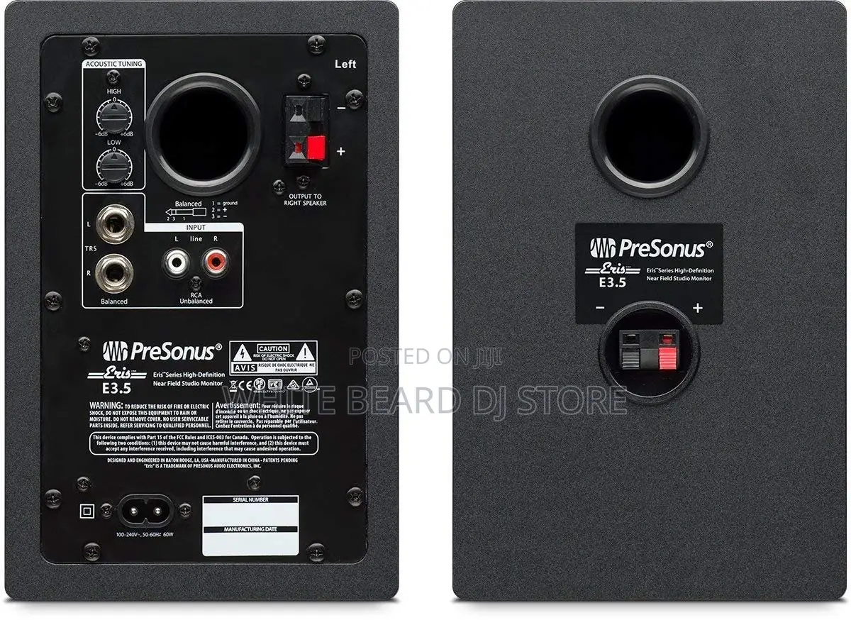 Presonus Pair of Eris E3.5 Studio Monitors