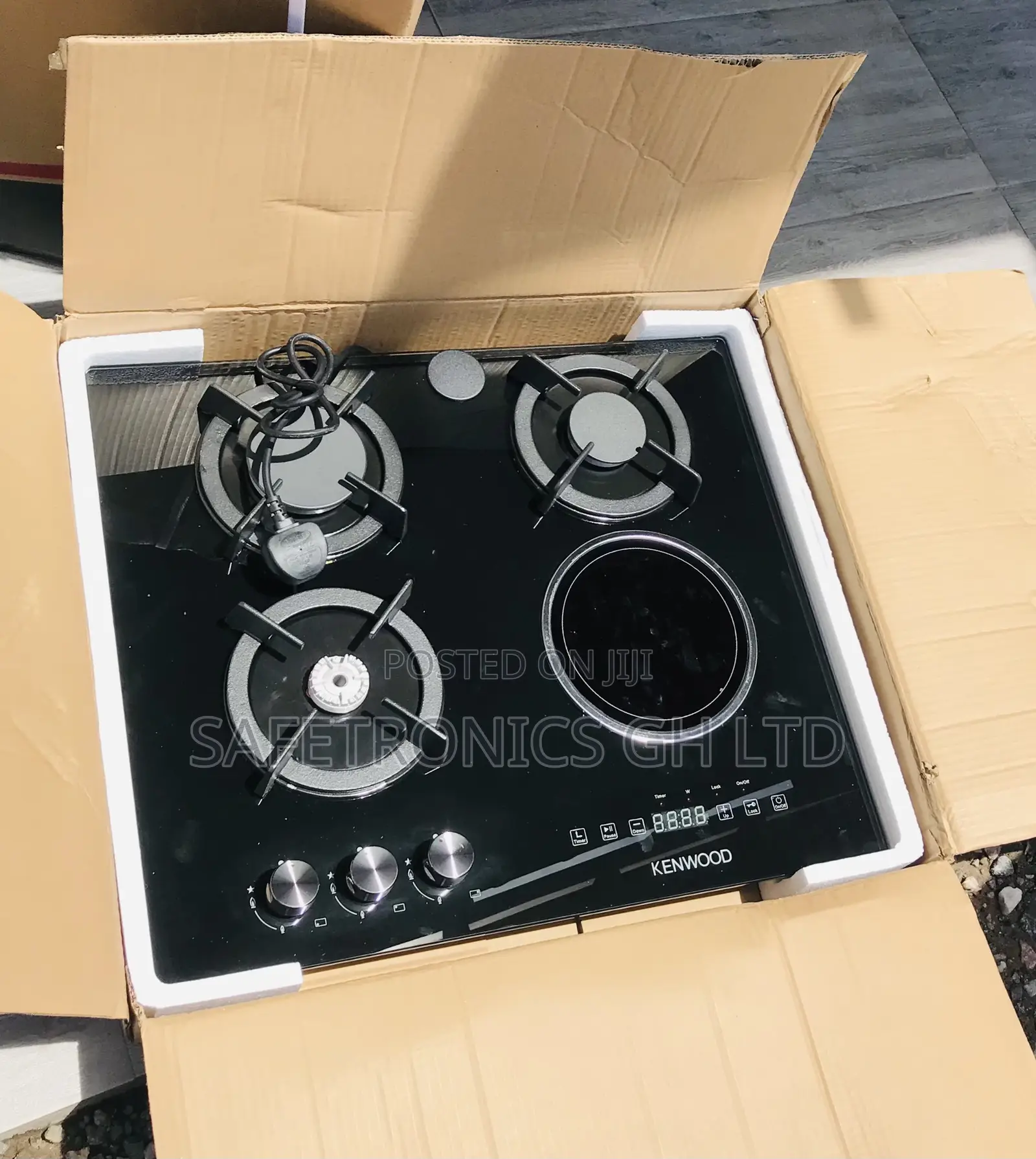 Valuable 1 Electric 3 Gas Kenwood 60cm