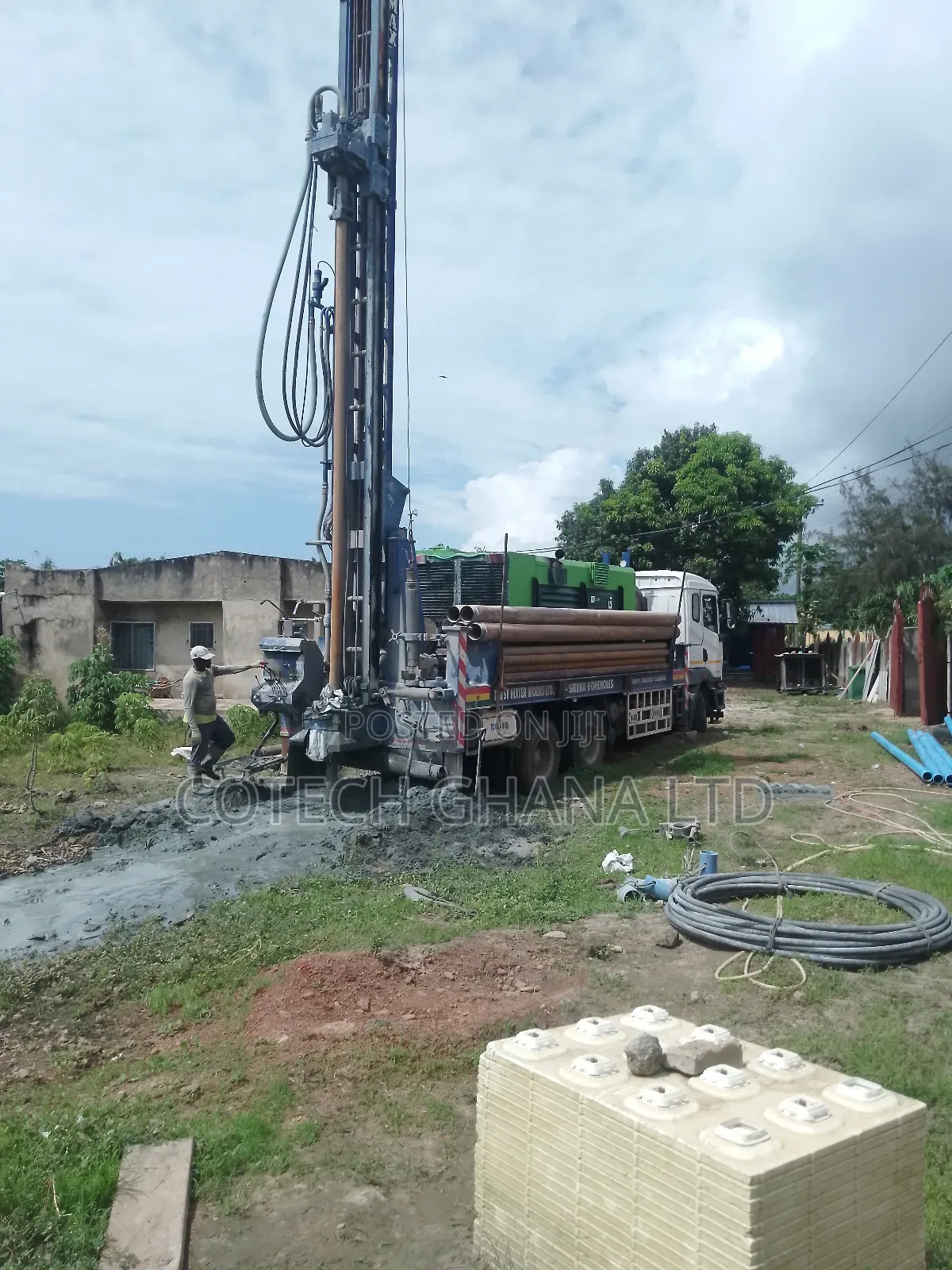 Akim Oda and It's Communities Borehole Drilling