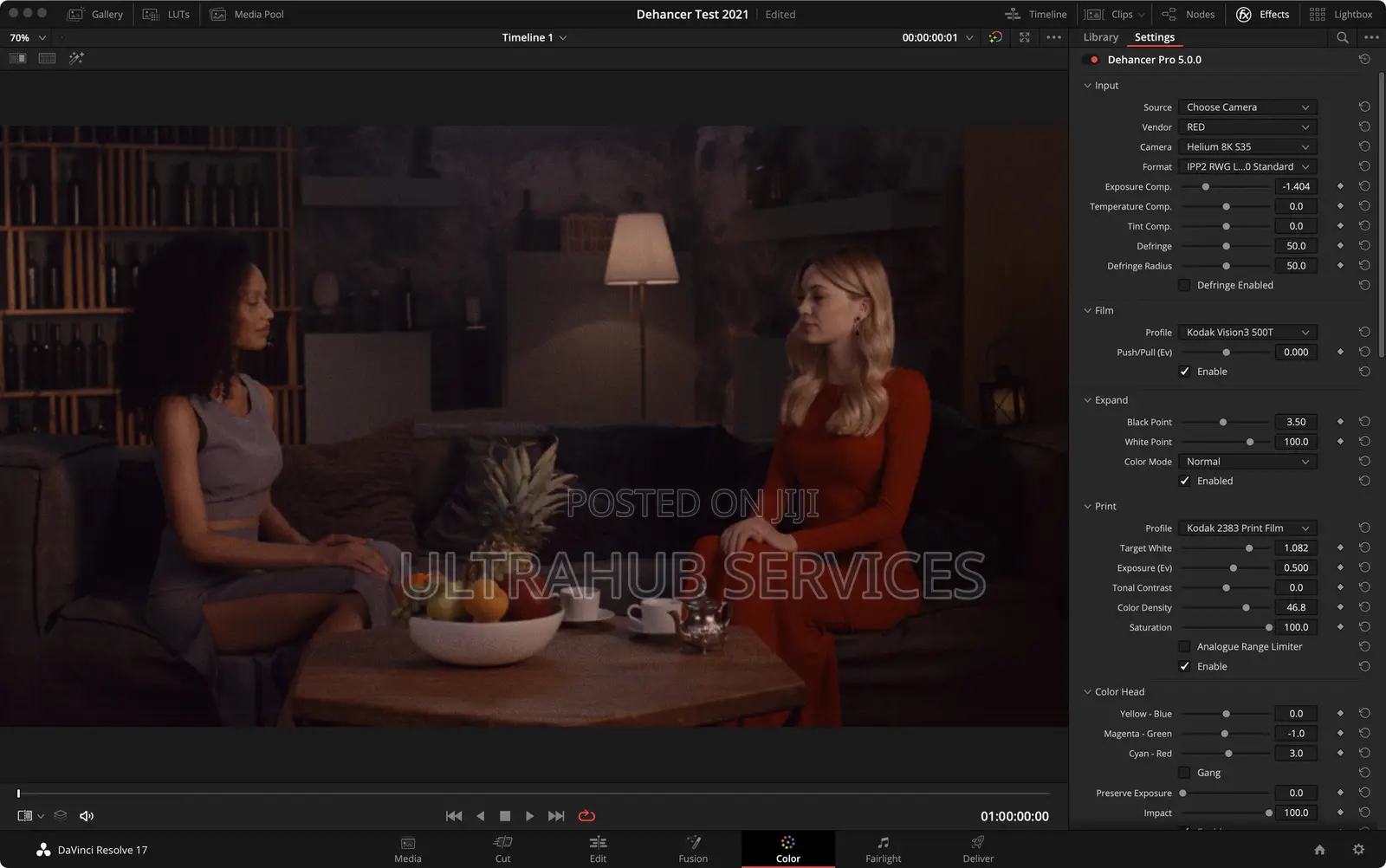 Dehancer Pro for Davinci Resolve