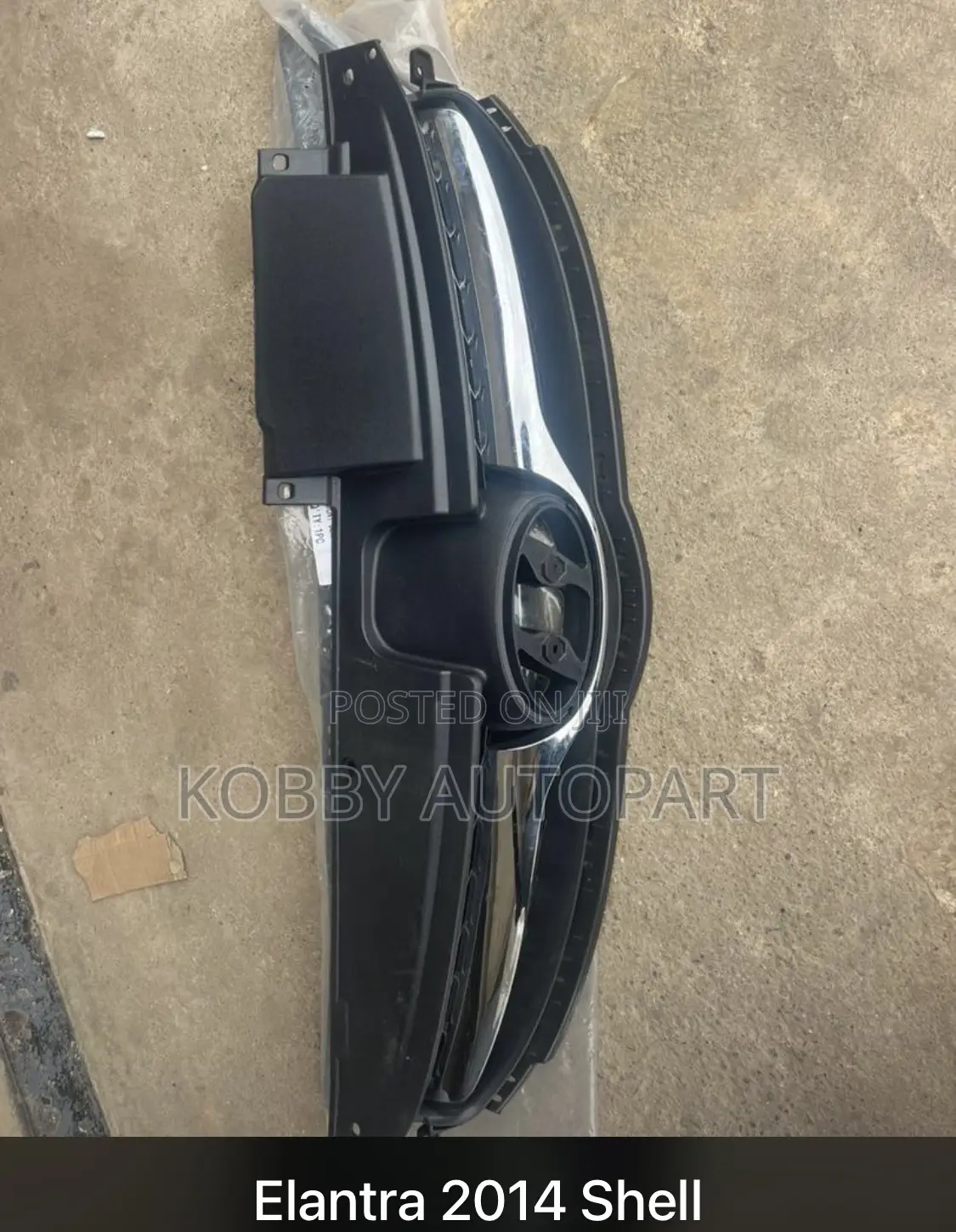 Elantra Top Grill Shell 2014 2015 2016