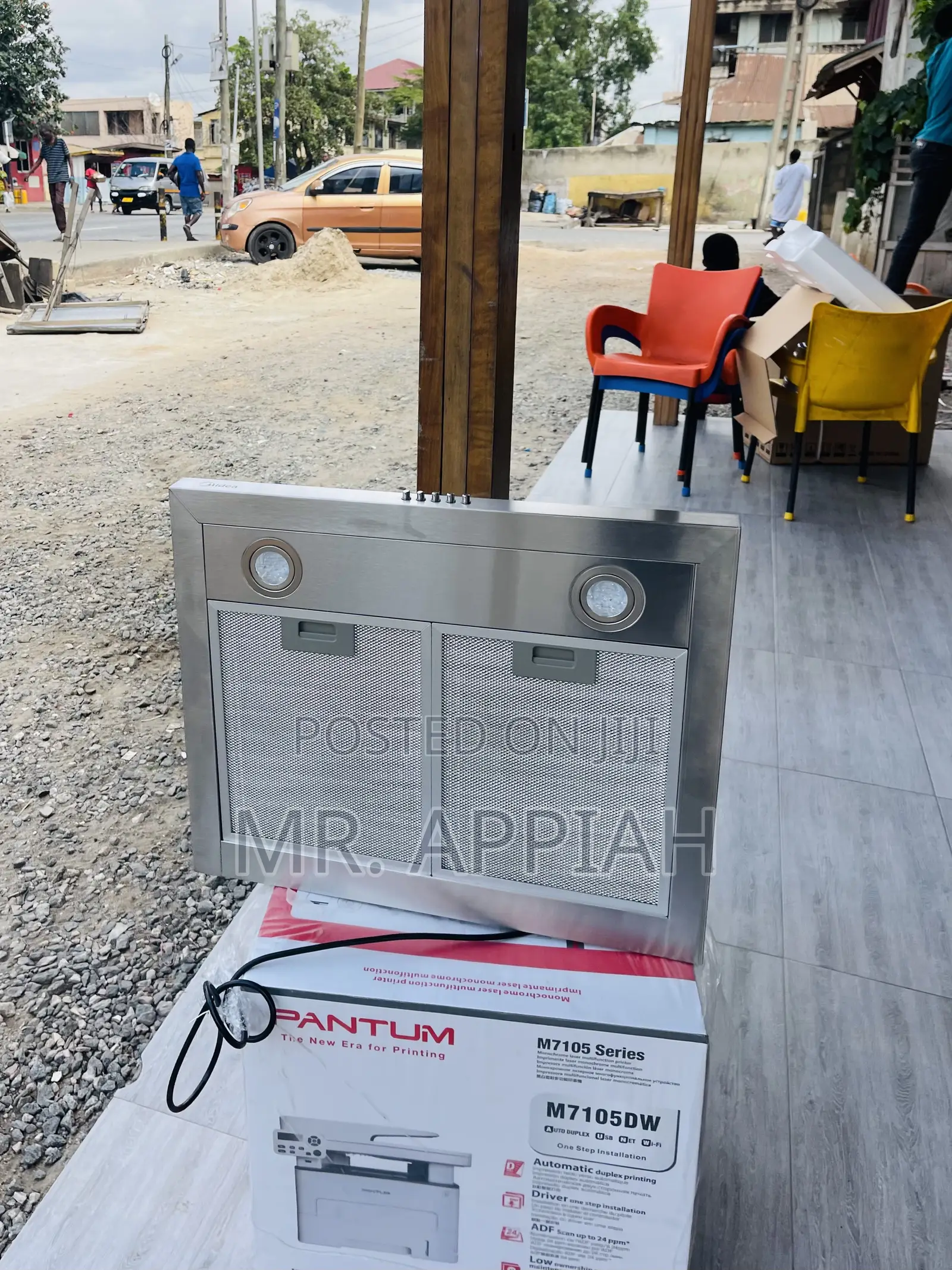 Latest Midea 60m21 Electric Extractor(60cm)Silver