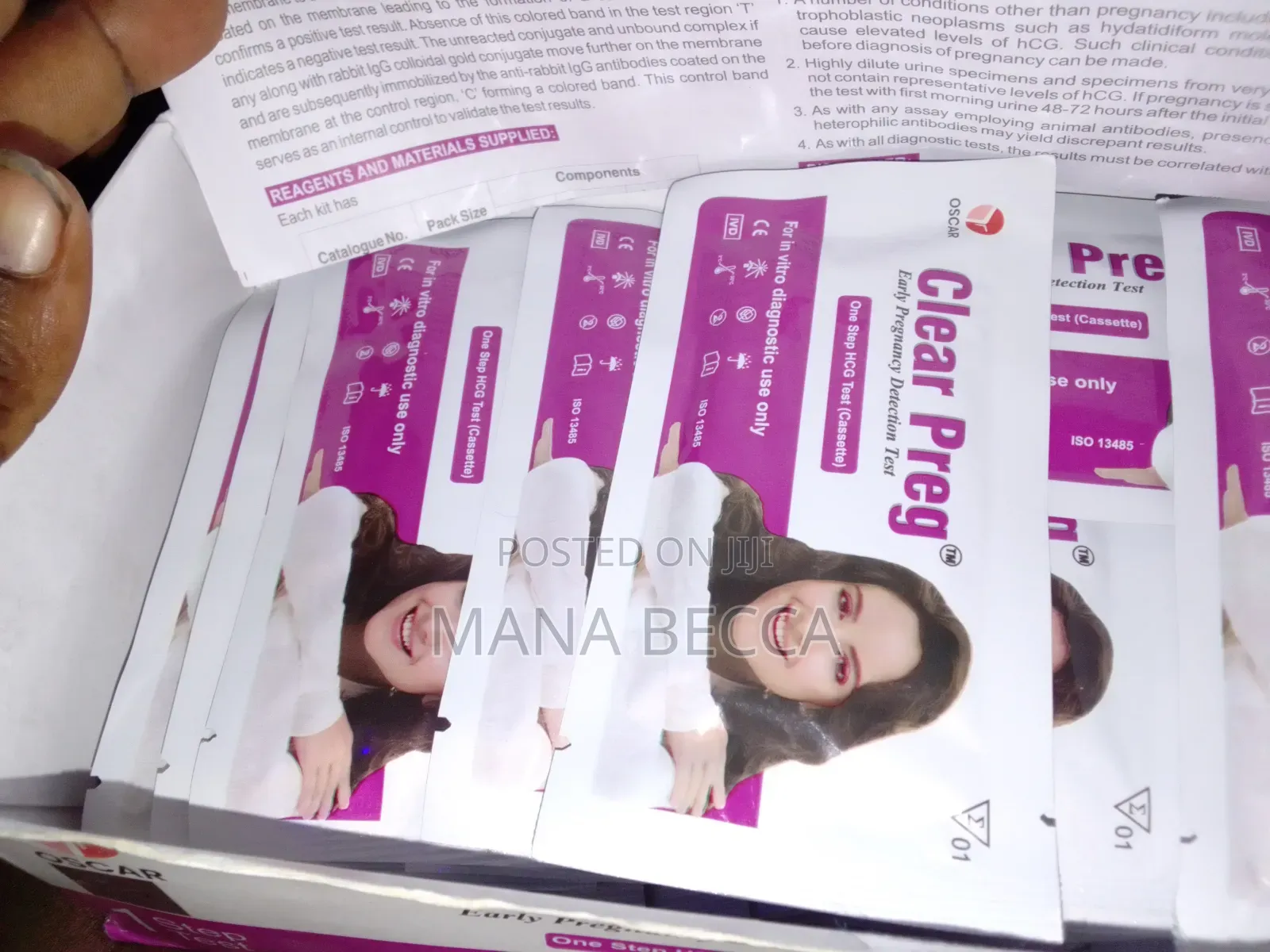 Pregnancy Test Kit Cassette