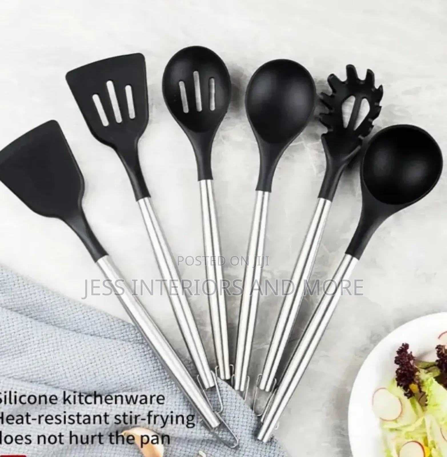20-Piece Silicone Kitchenware Set